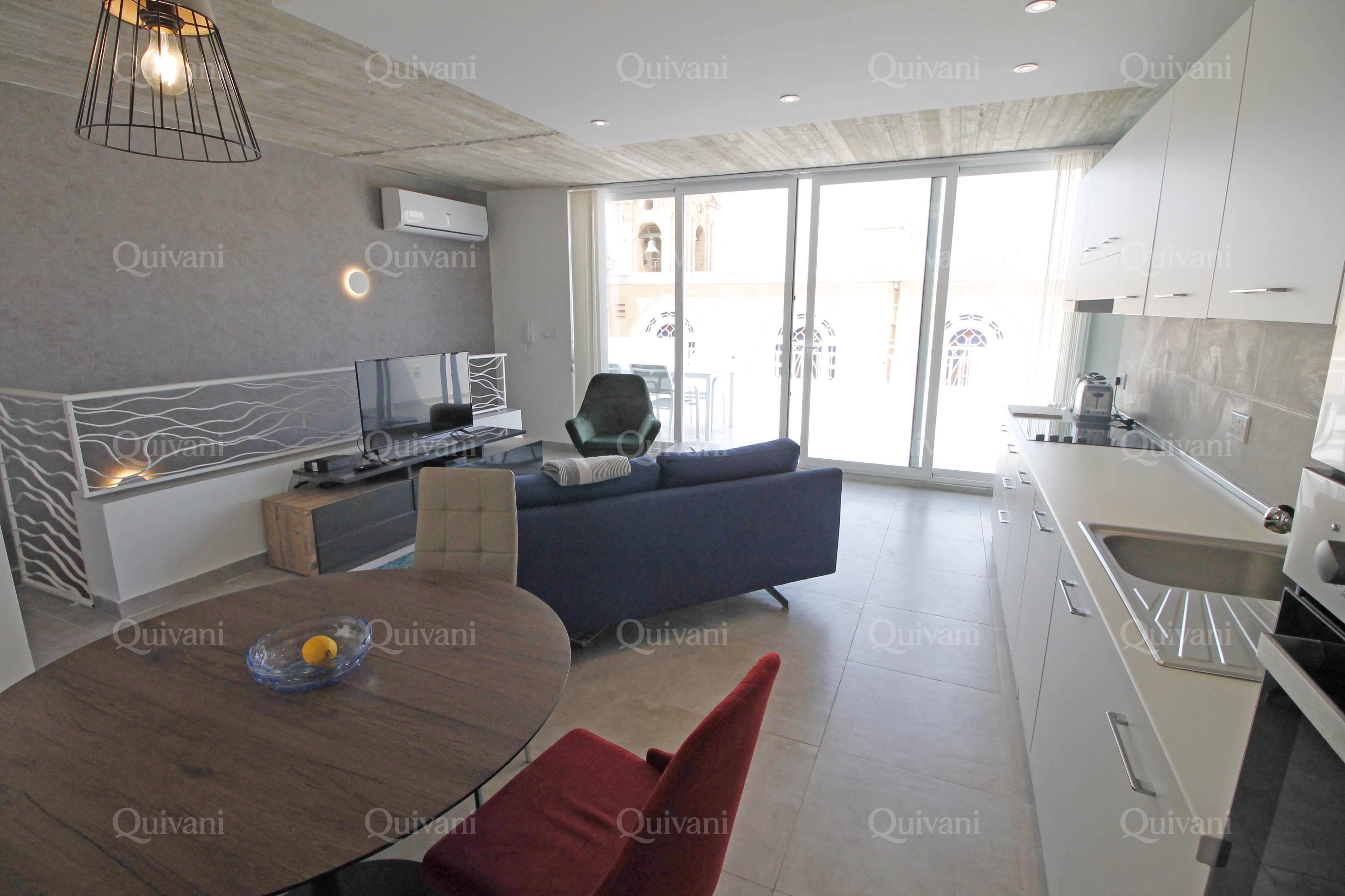 Gzira, Furnished Penthouse