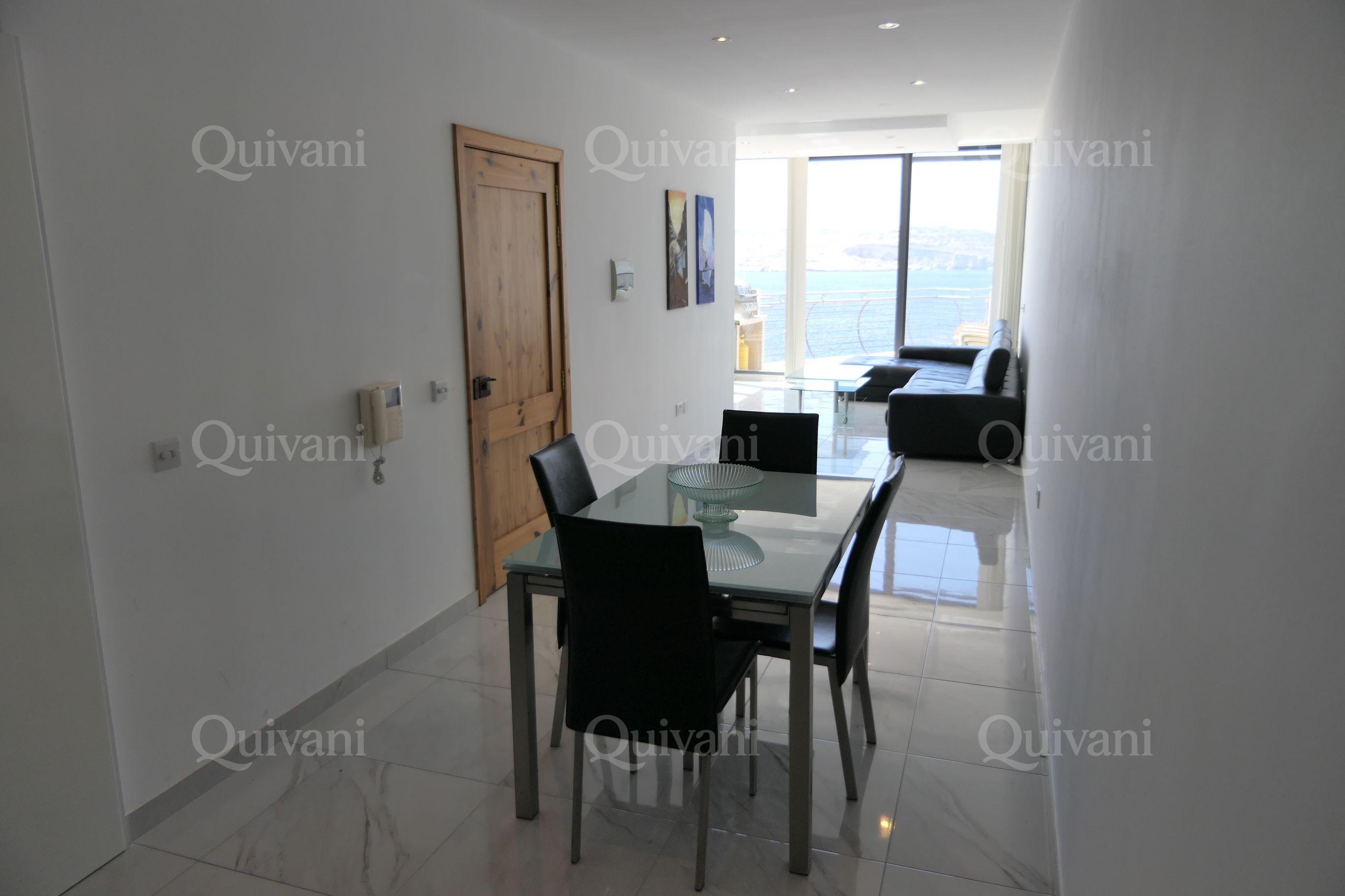 Bugibba, Furnished Penthouse