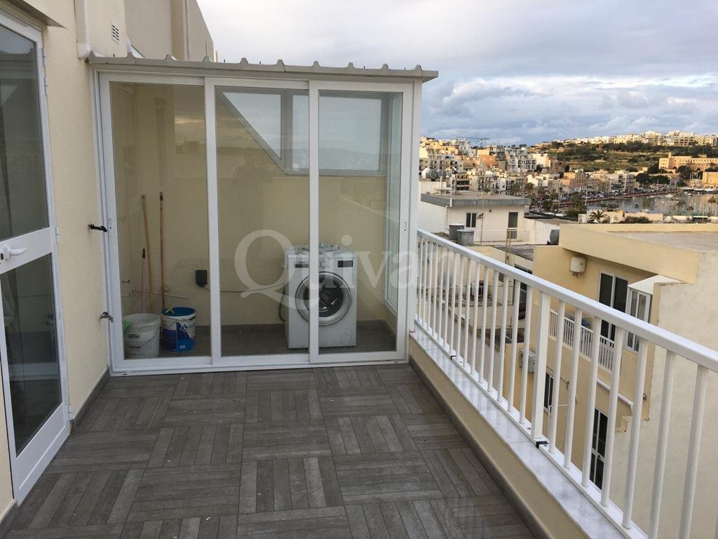 Marsascala, Furnished Penthouse