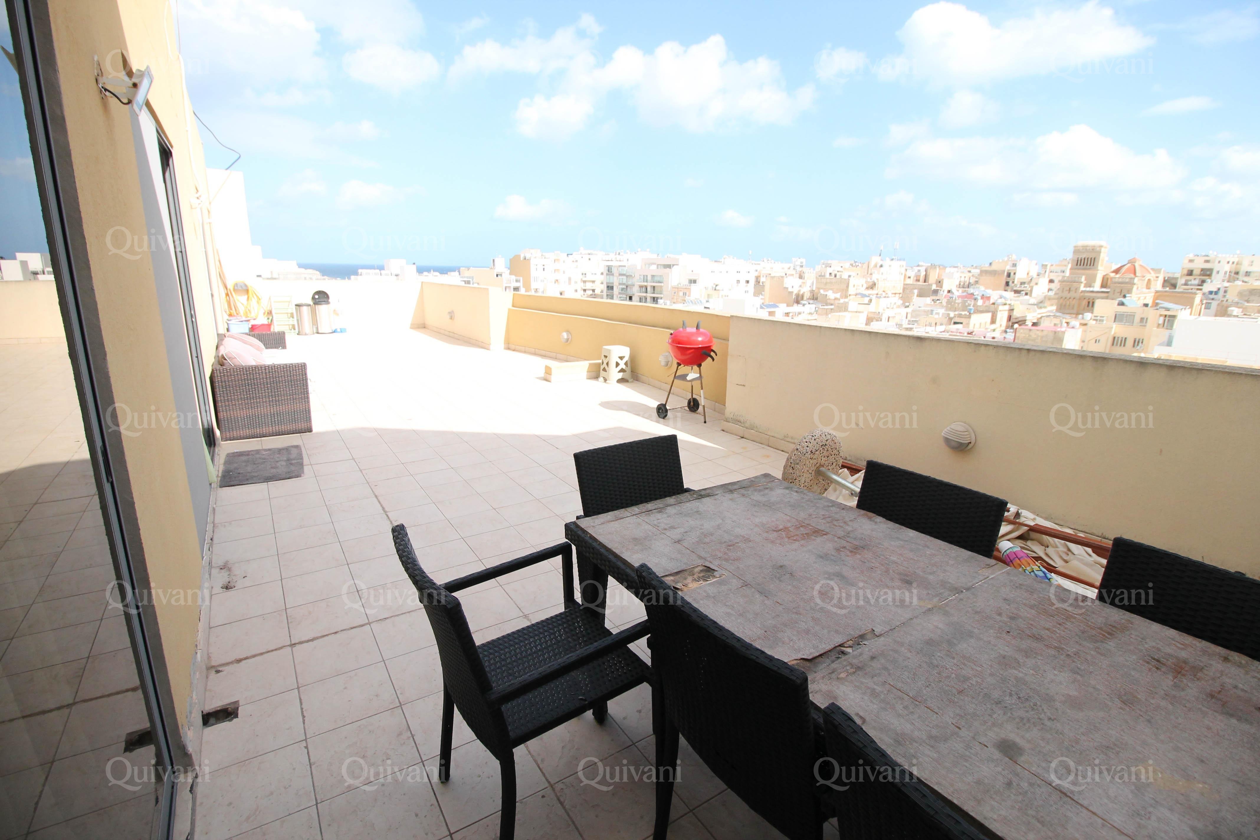 Sliema, Furnished Penthouse