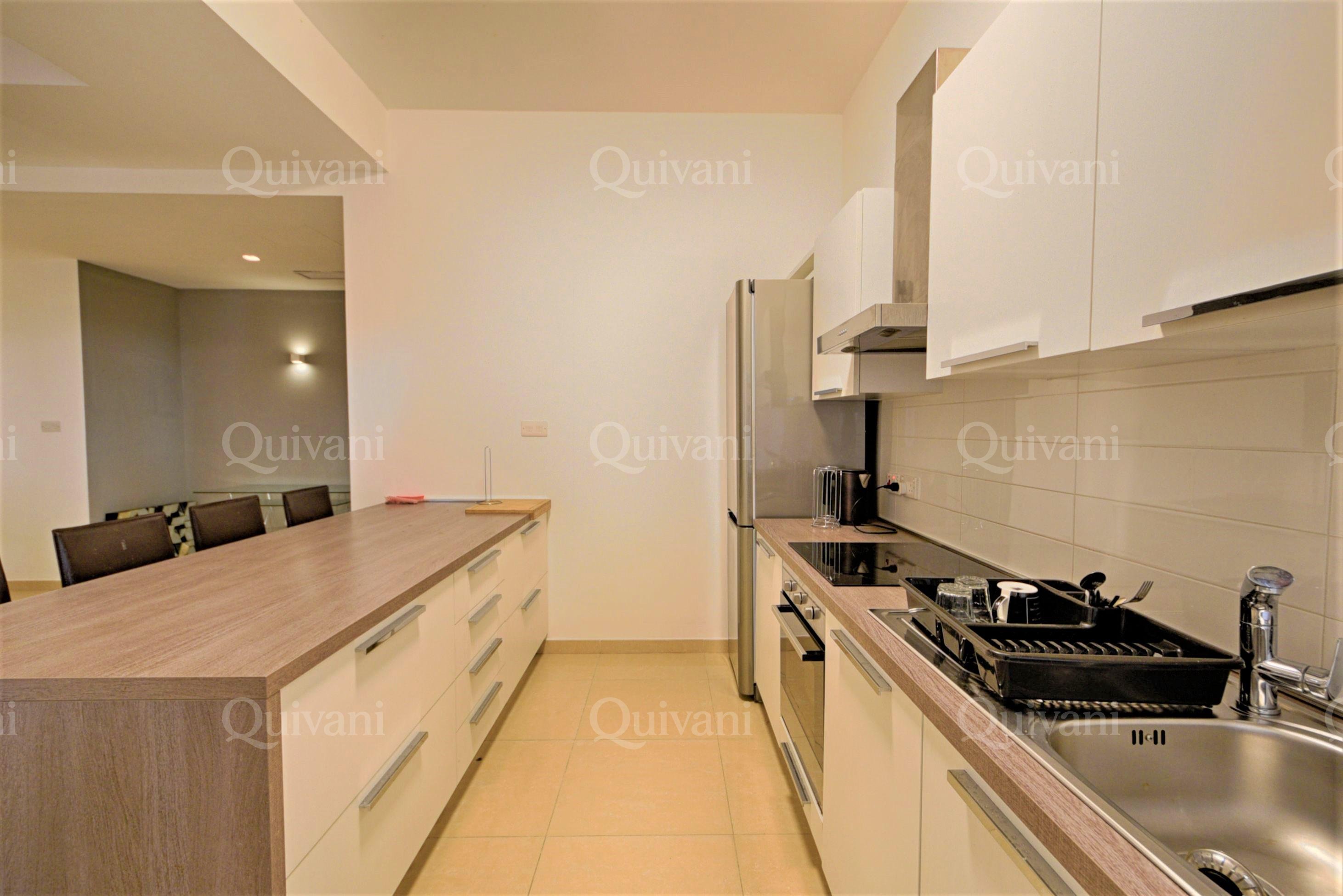 Tigne Point, Furnished Duplex Apartment