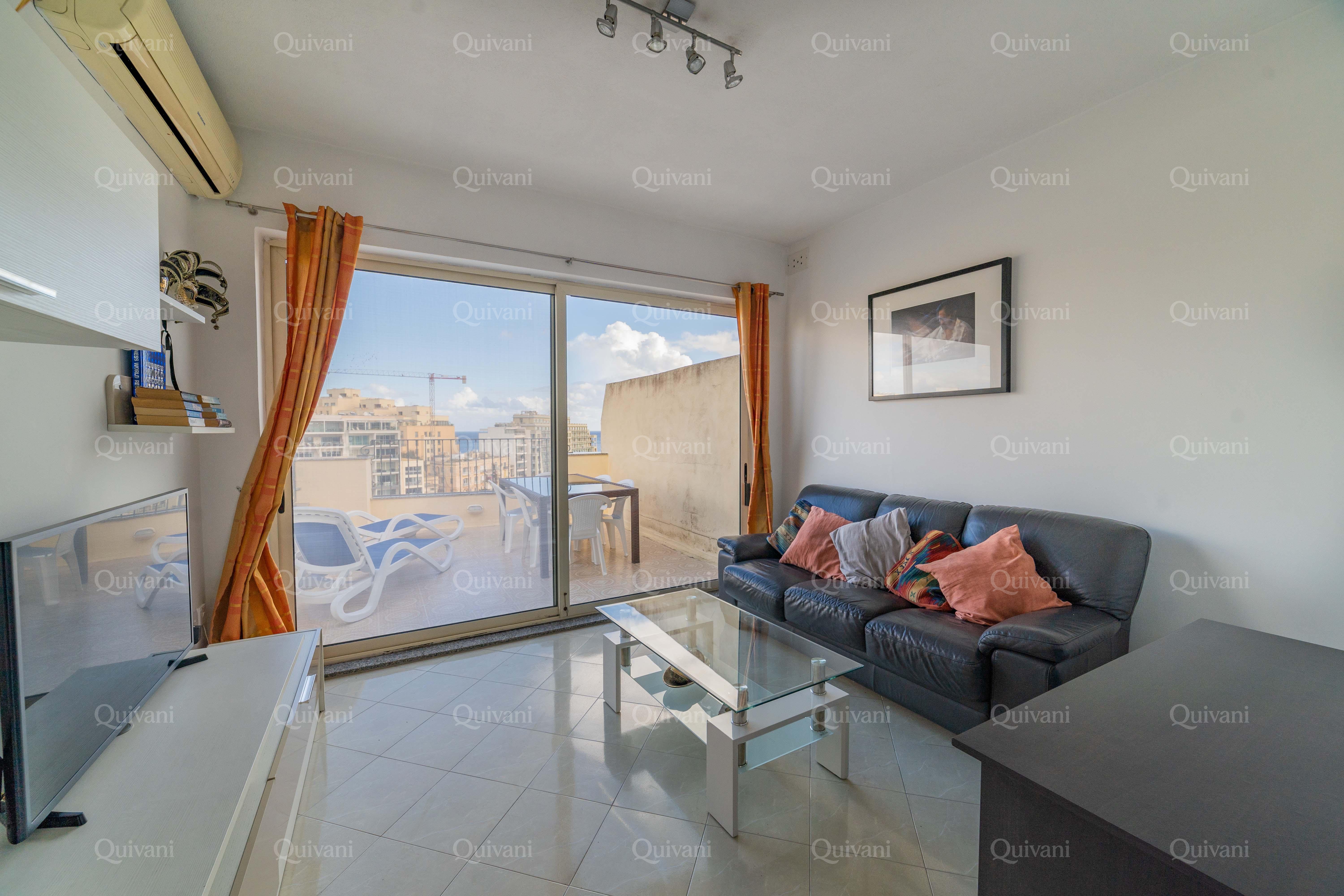St Julians, Furnished Penthouse