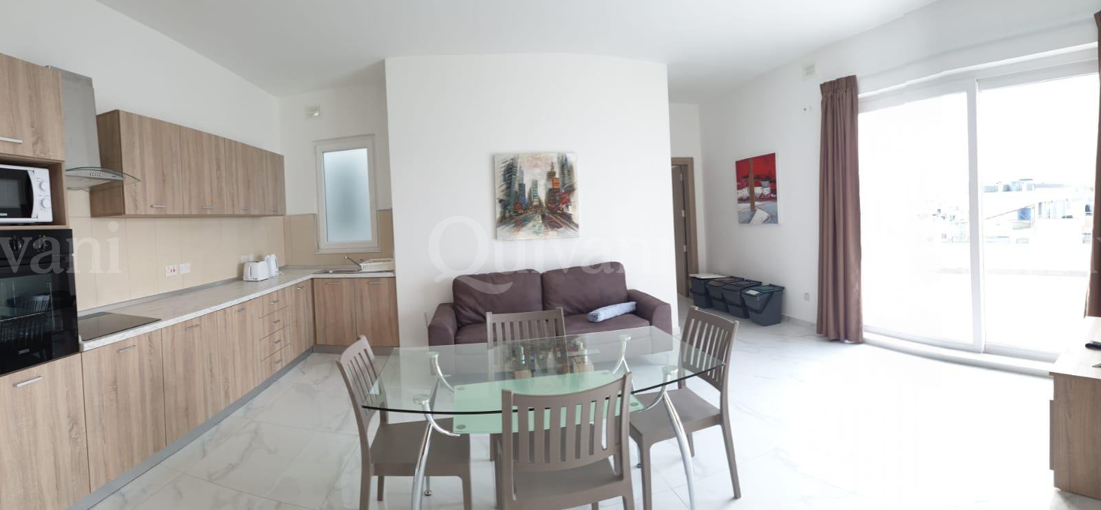Marsascala, Furnished Penthouse