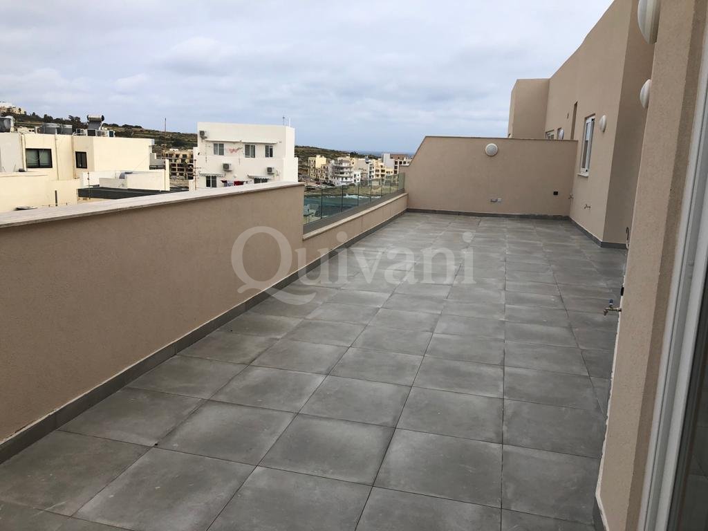 Marsascala, Furnished Penthouse