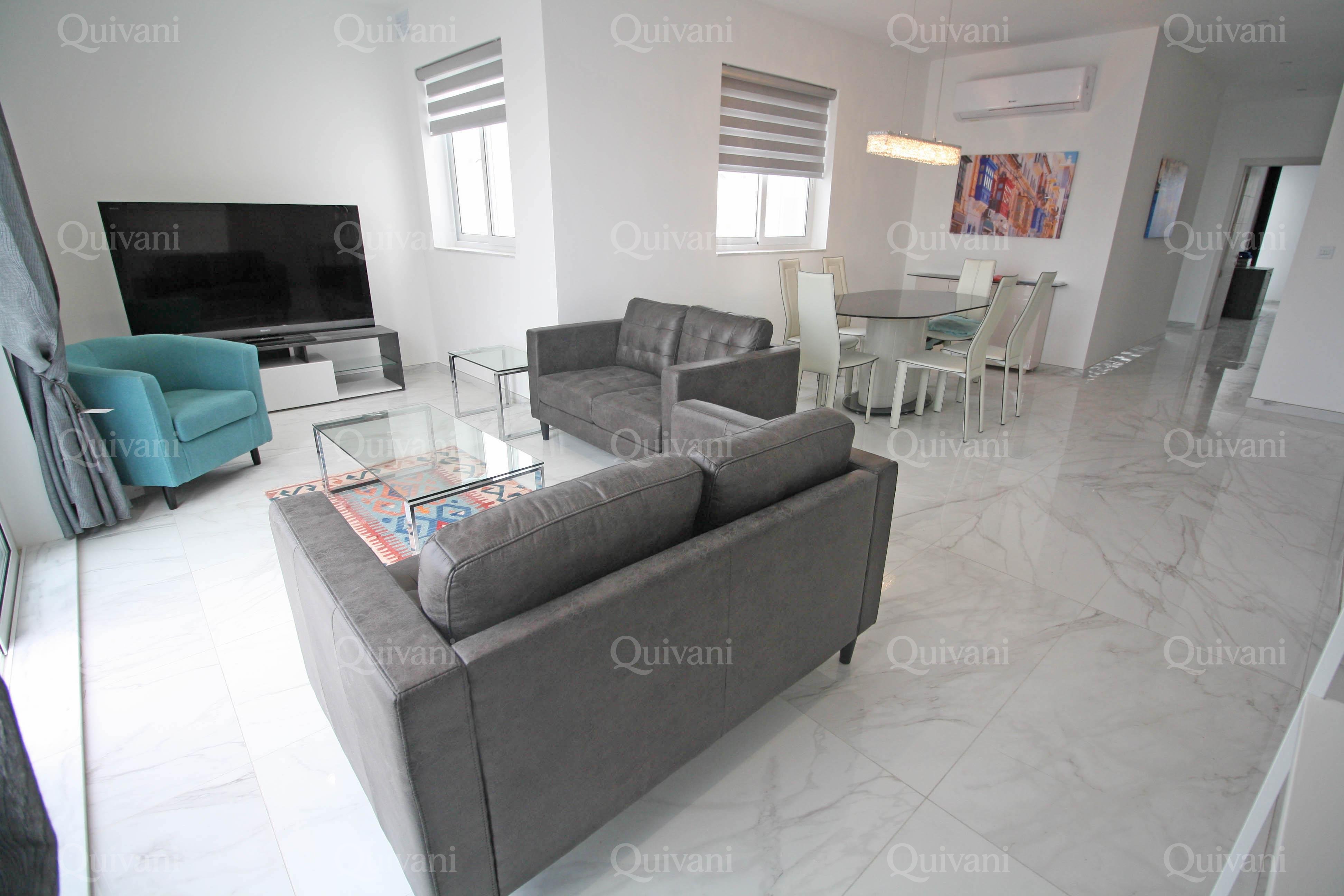Swieqi, Furnished Penthouse