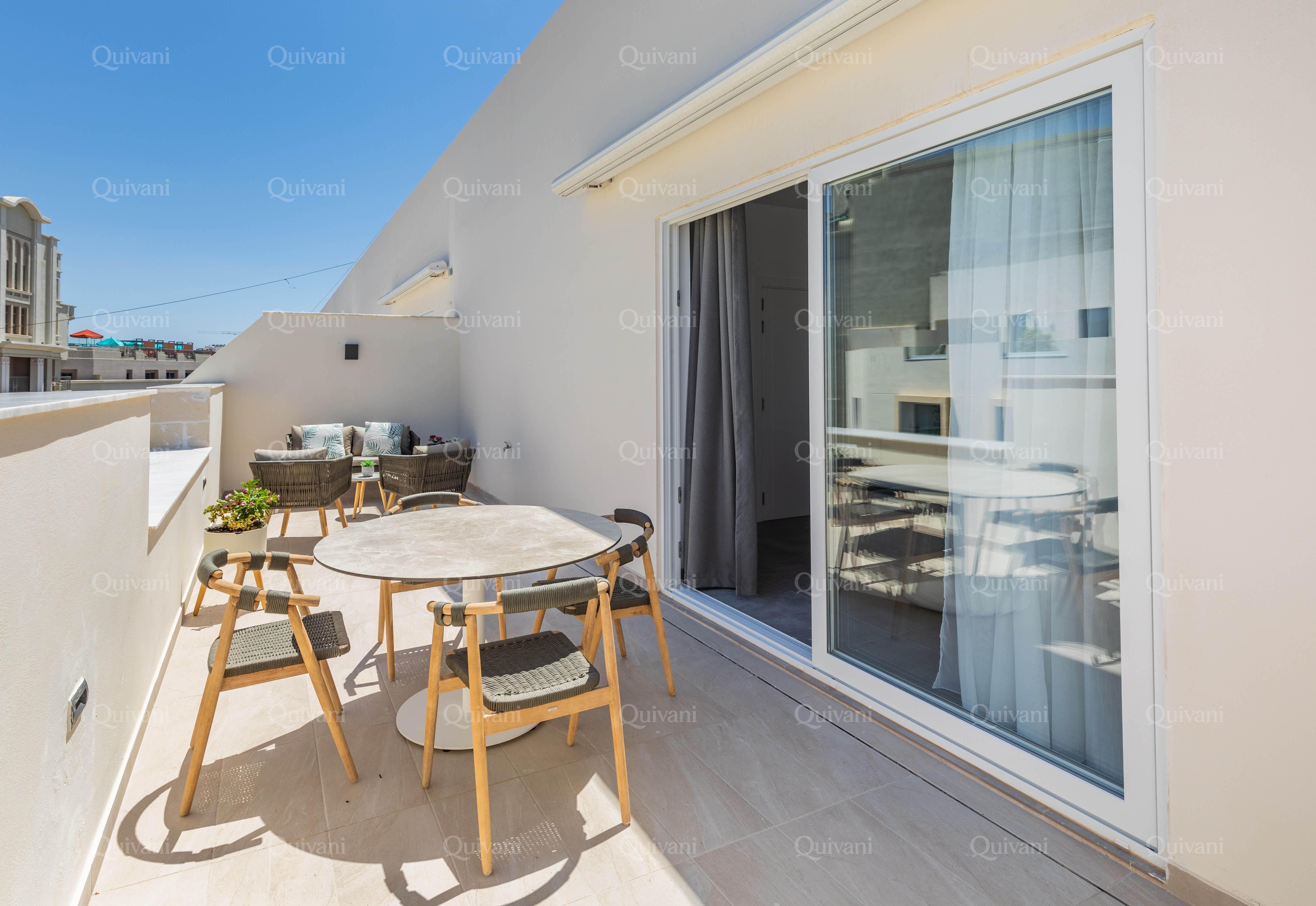 St Julians, Furnished Penthouse