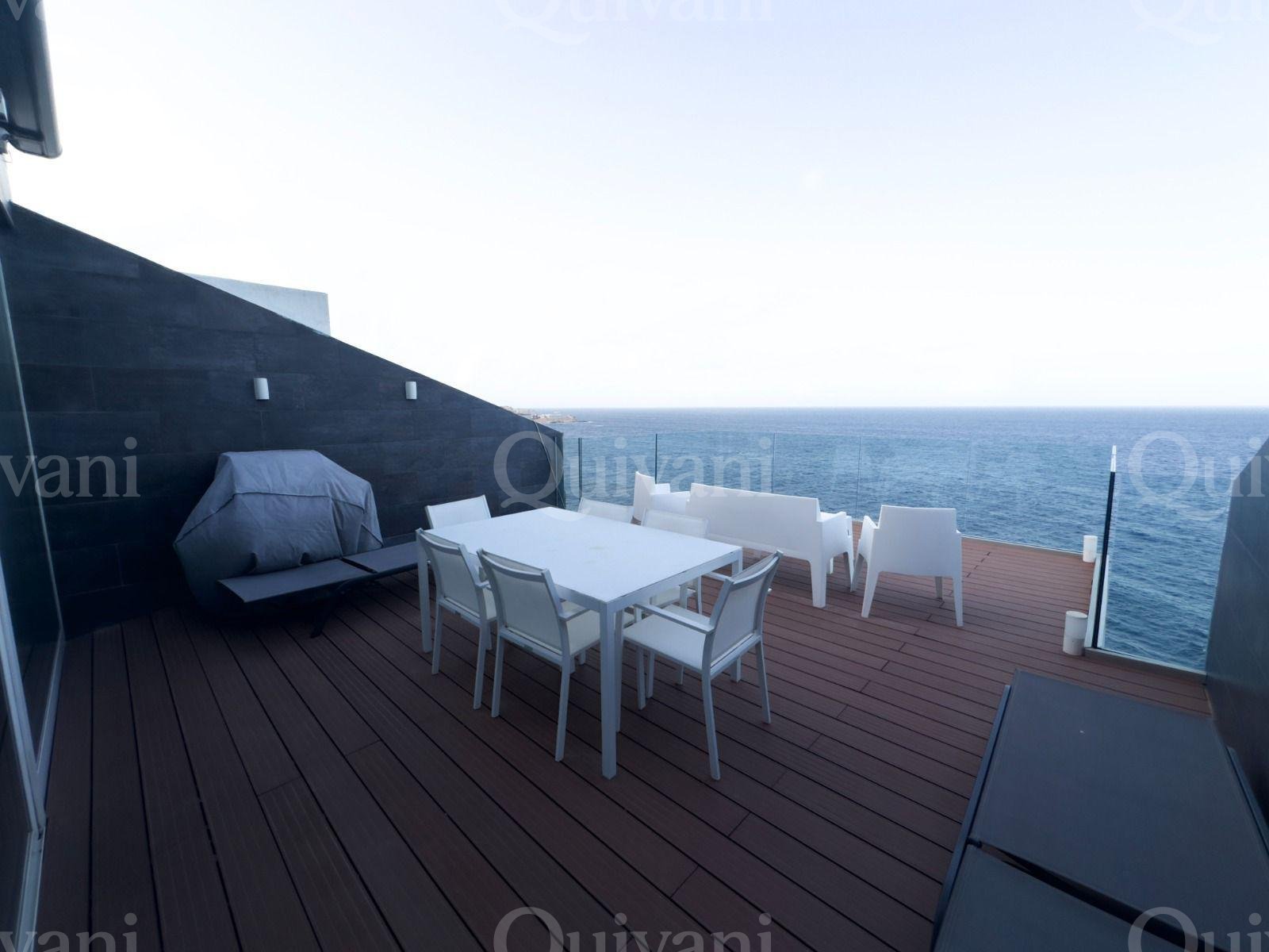 Sliema, Furnished Duplex Penthouse