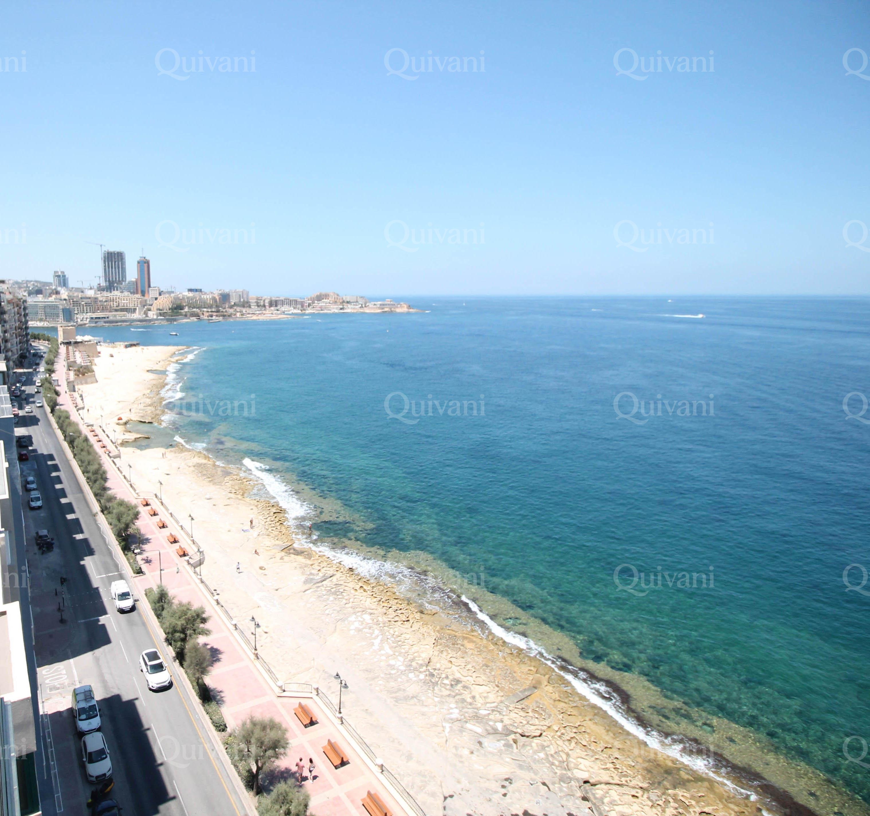 Sliema, Furnished Duplex Penthouse
