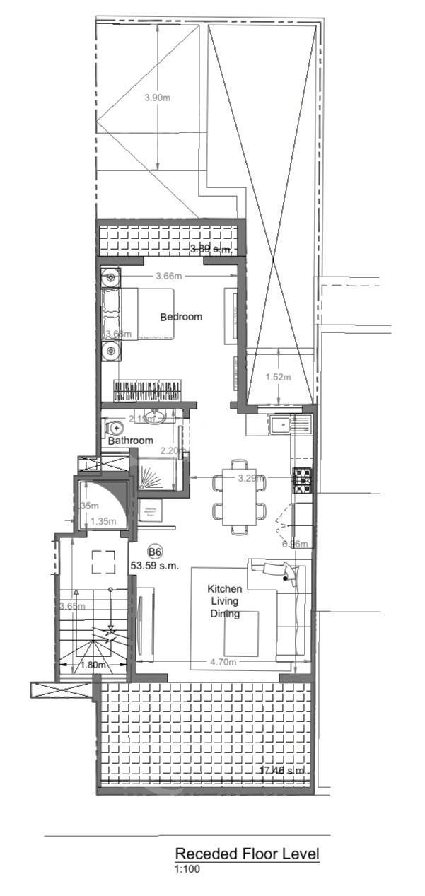 Gzira, Furnished Penthouse