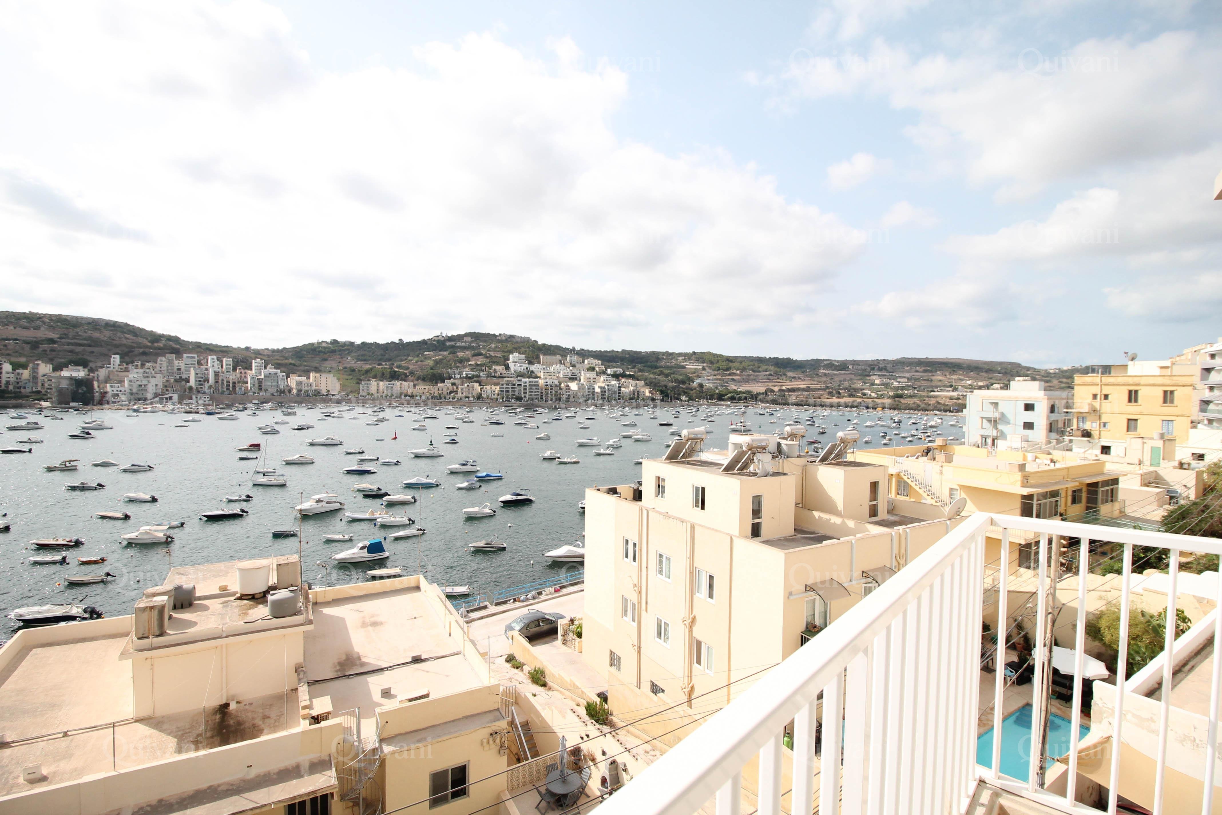 Xemxija, Furnished Apartment