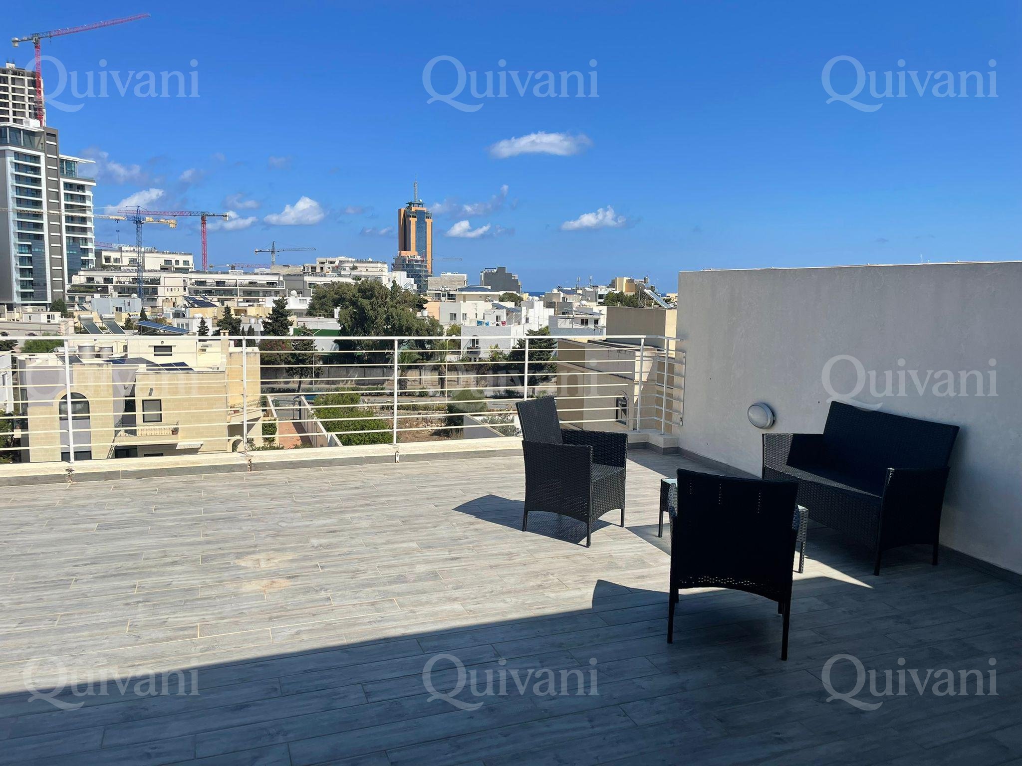 Swieqi, Furnished Penthouse