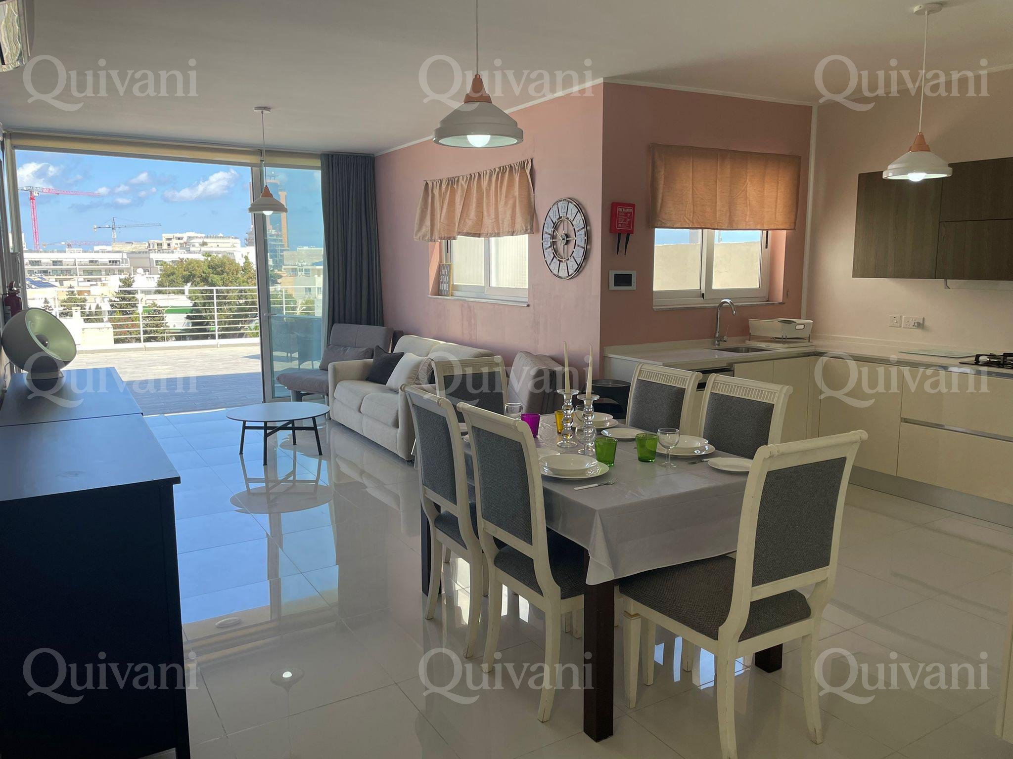 Swieqi, Furnished Penthouse