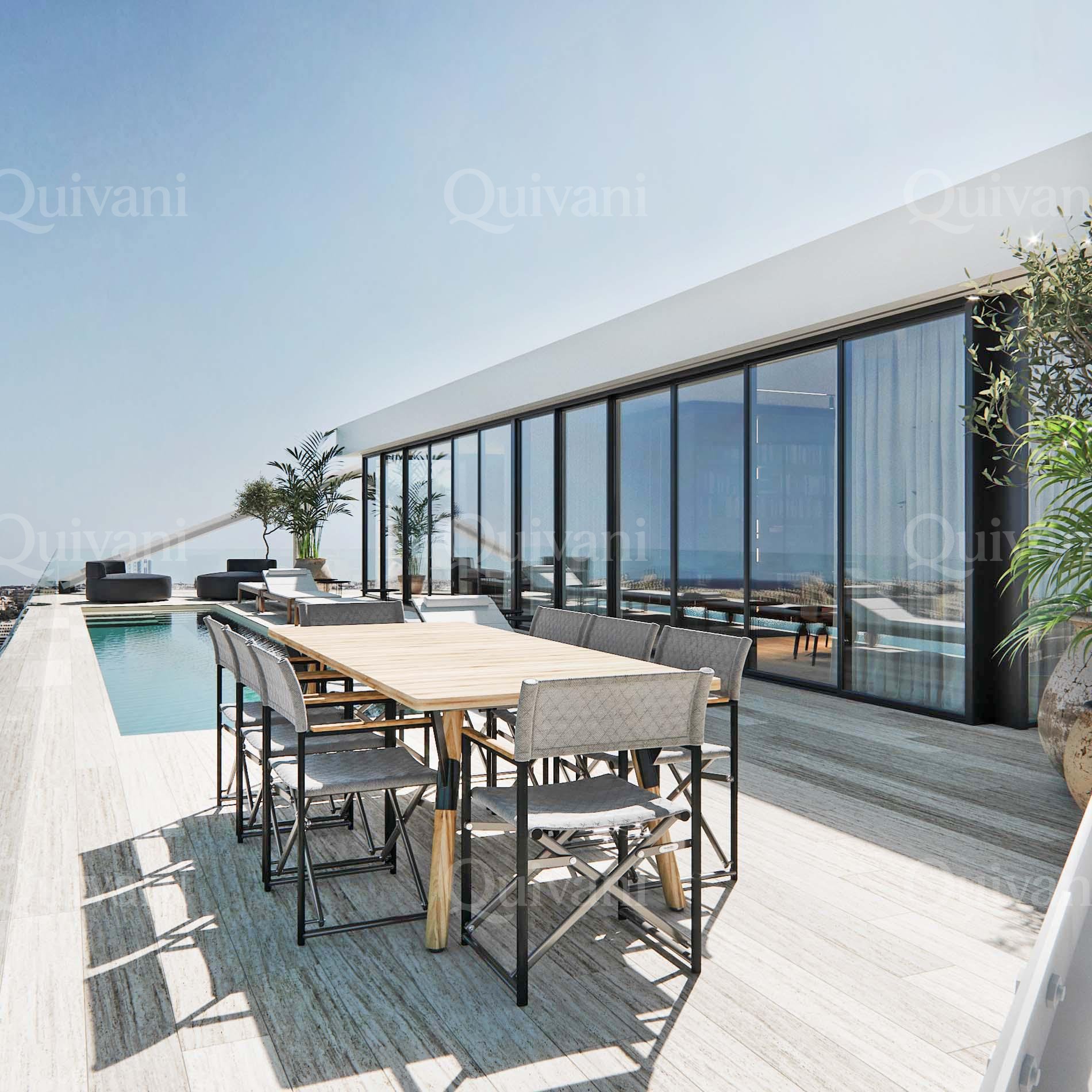 Gzira, Furnished Penthouse