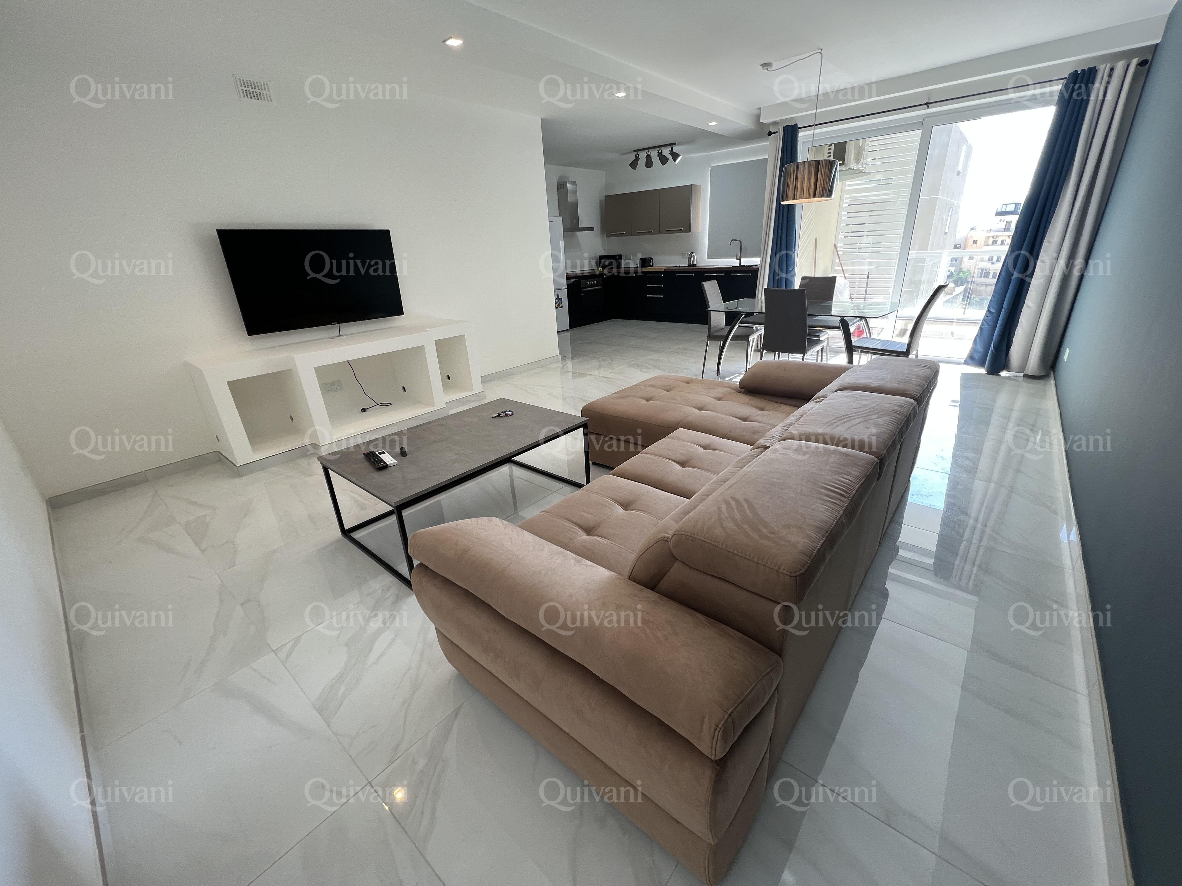 Qawra, Furnished Apartment
