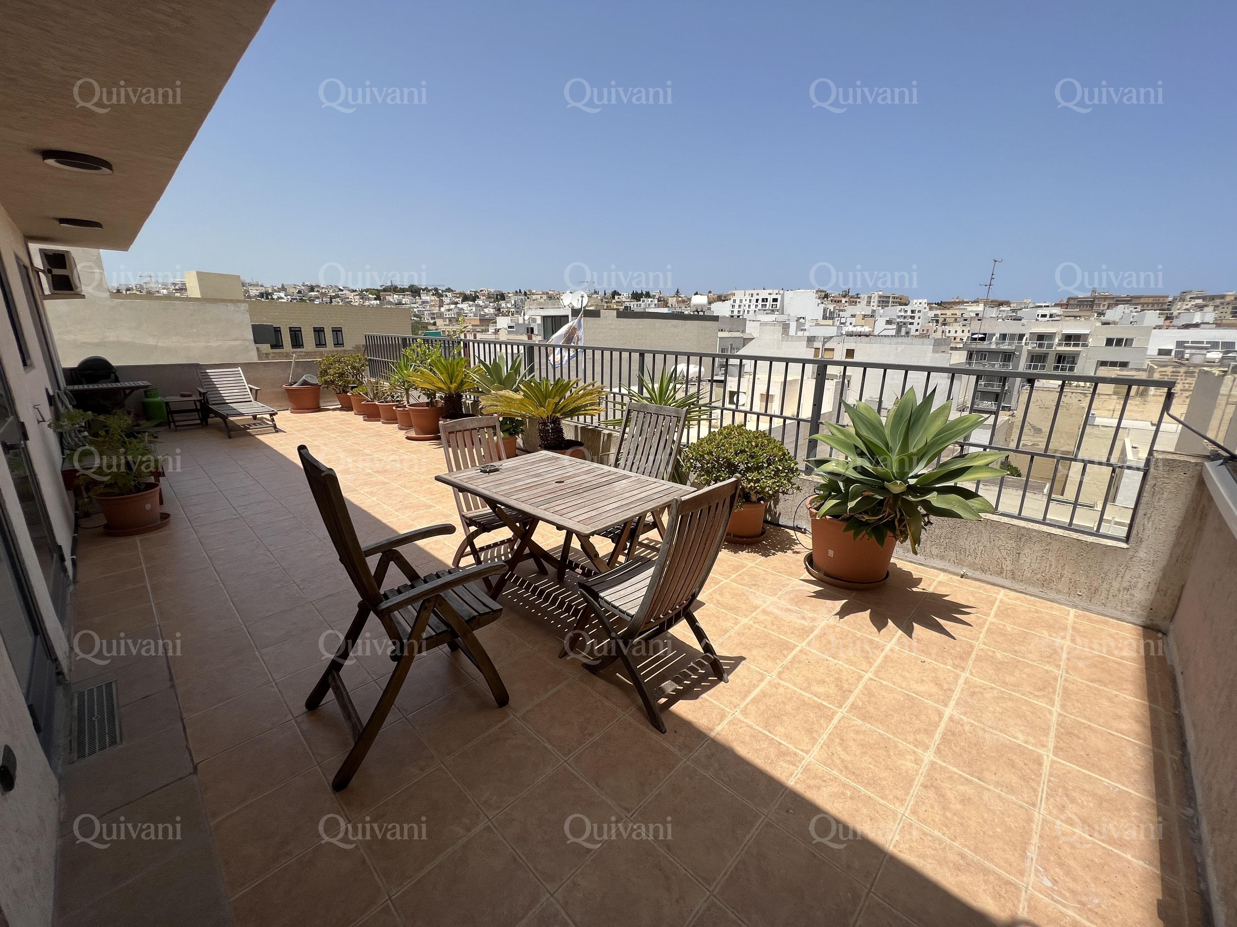 Gzira, Furnished Penthouse