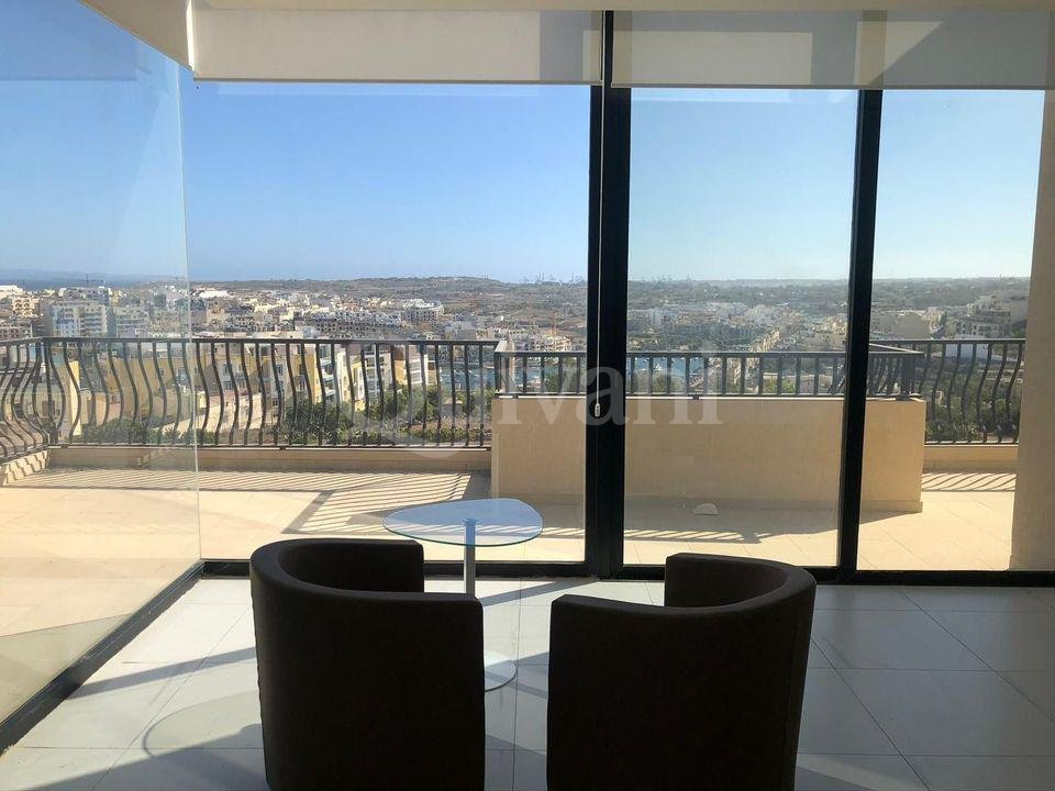 Marsascala, Furnished Penthouse