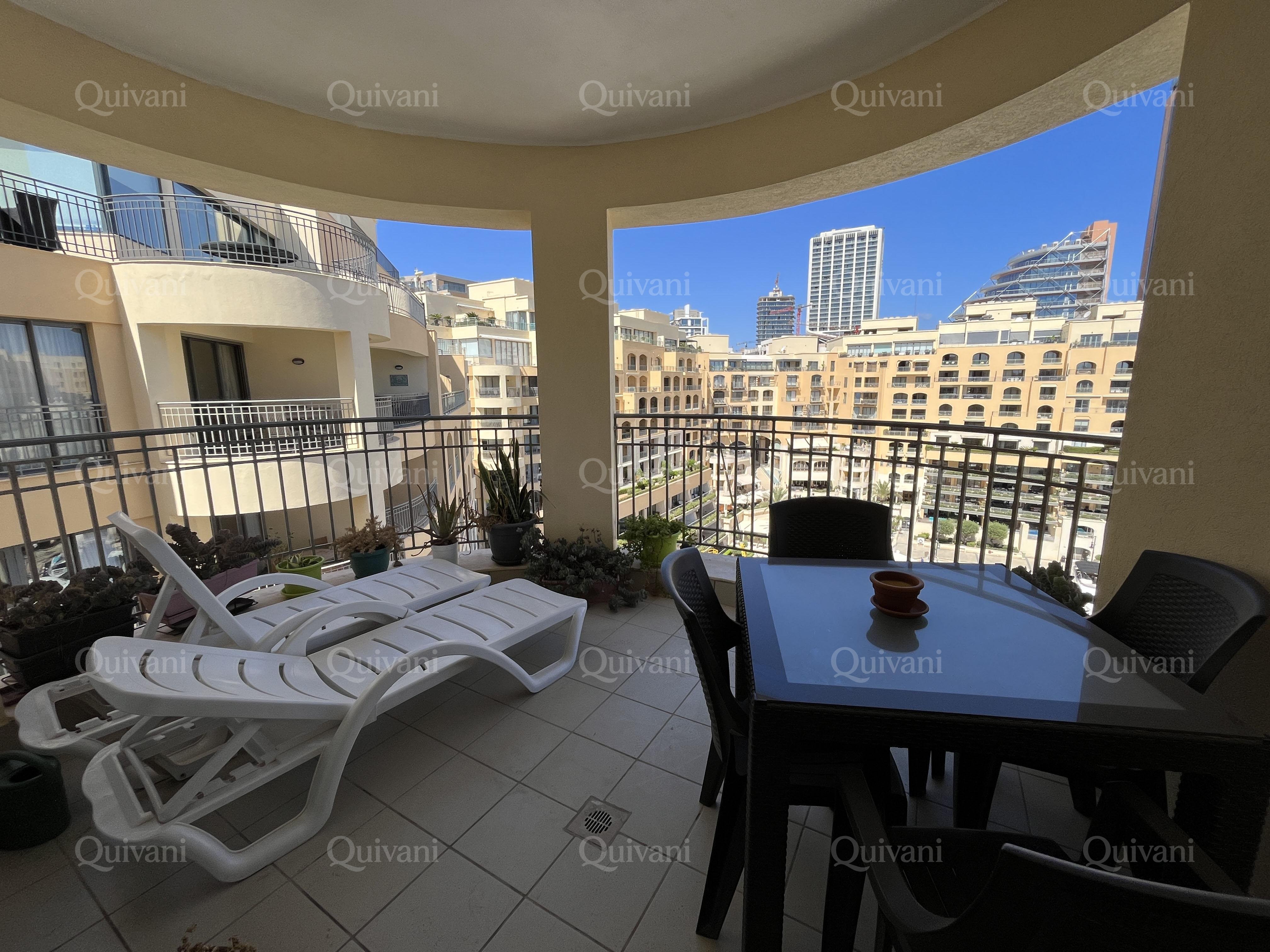 Portomaso, Furnished Apartment