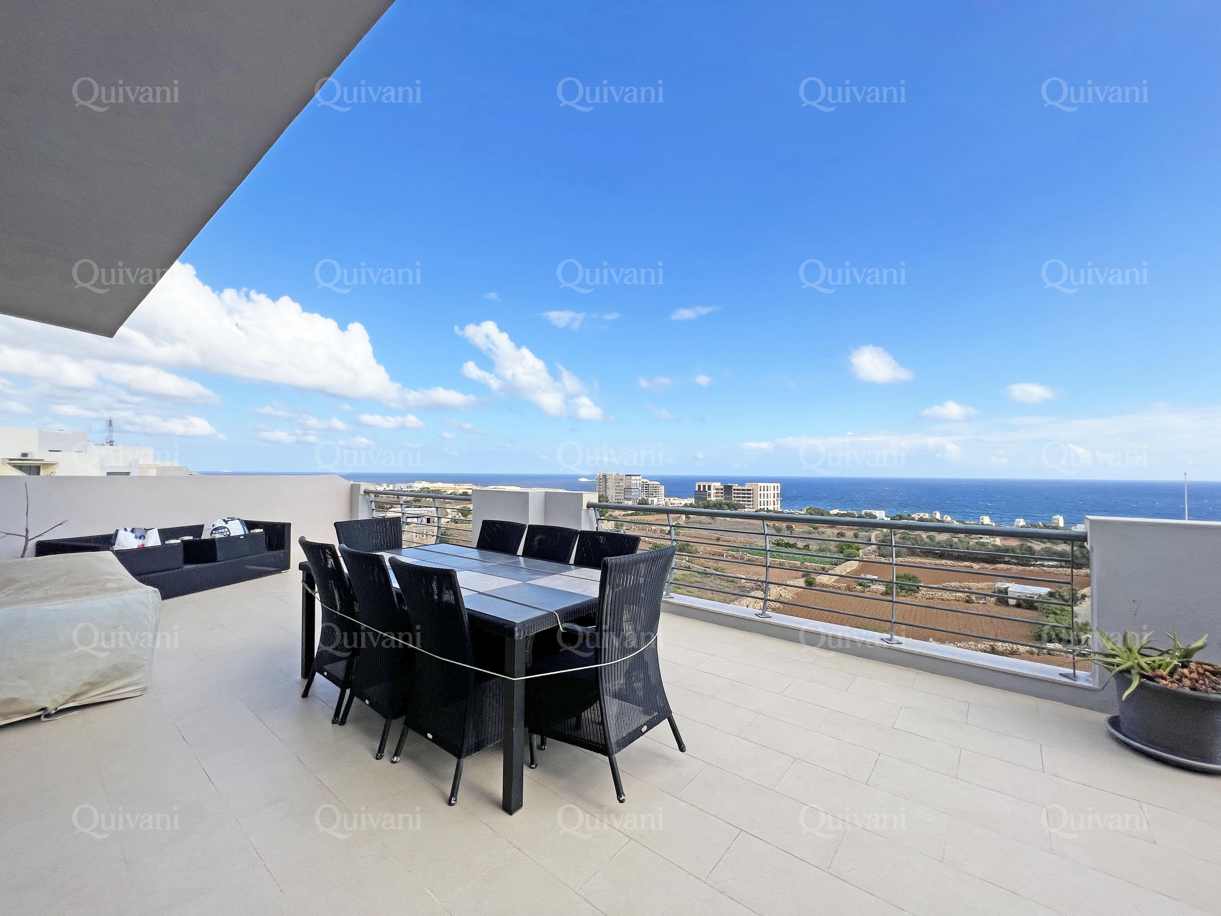 Zabbar, Furnished Penthouse