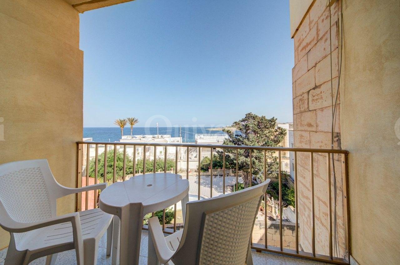 Qawra sea view apartment