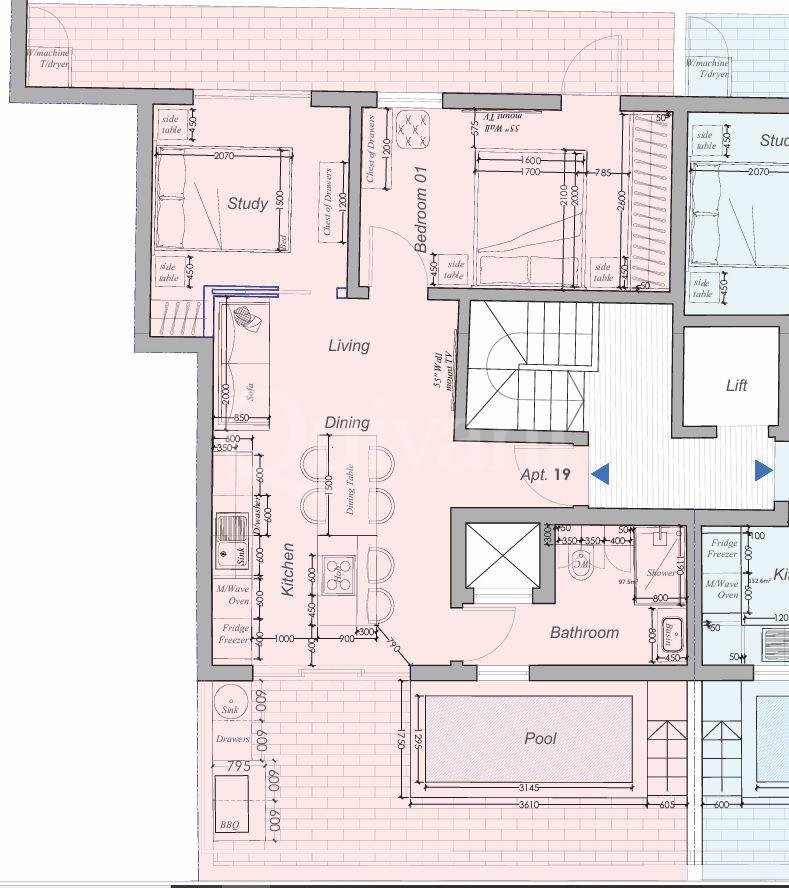 Penthouse with Airspace and space for pool in Qawra