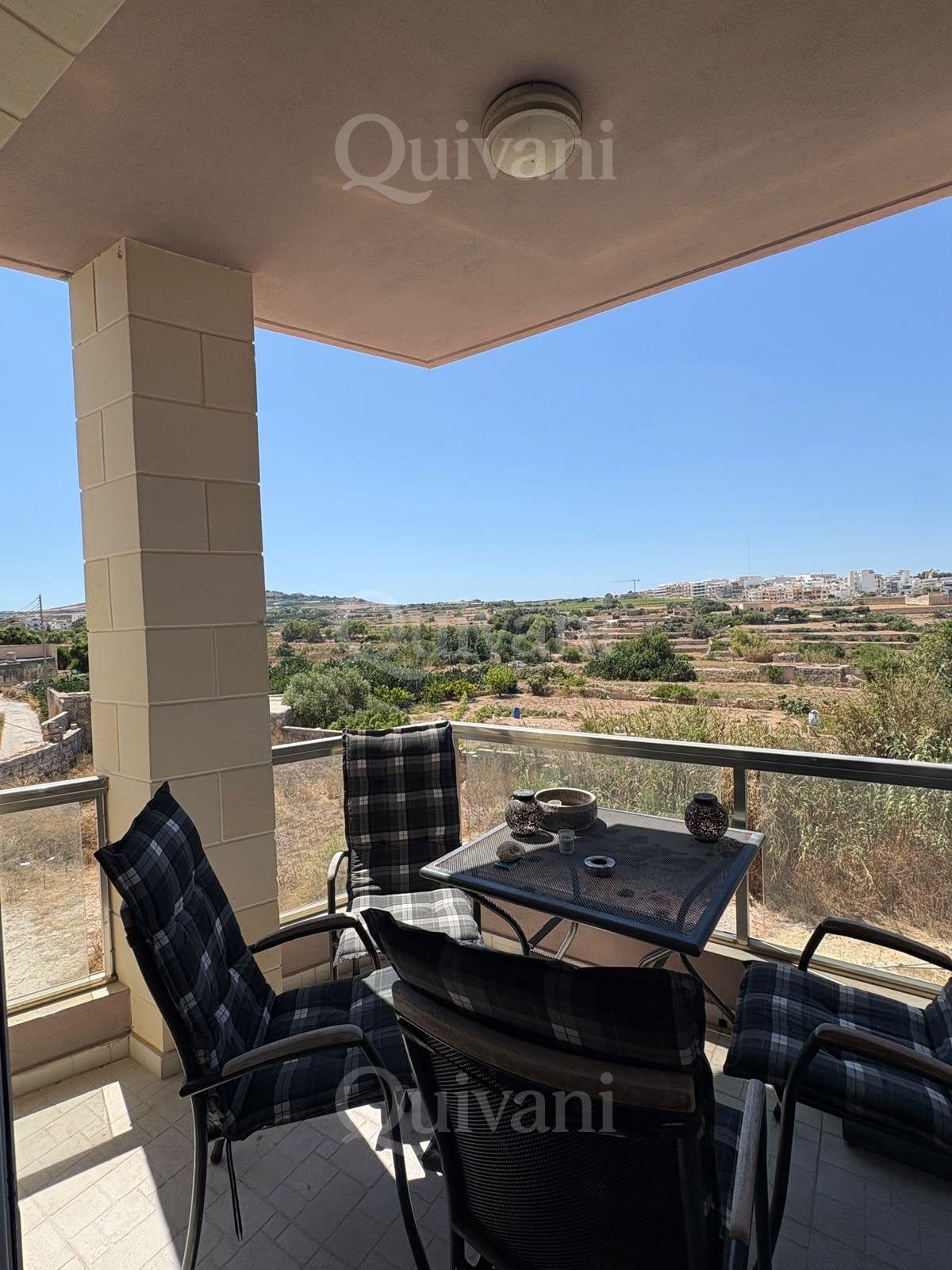 Corner Modern Three Bedroom Apartment opposite Green Area in Mosta.