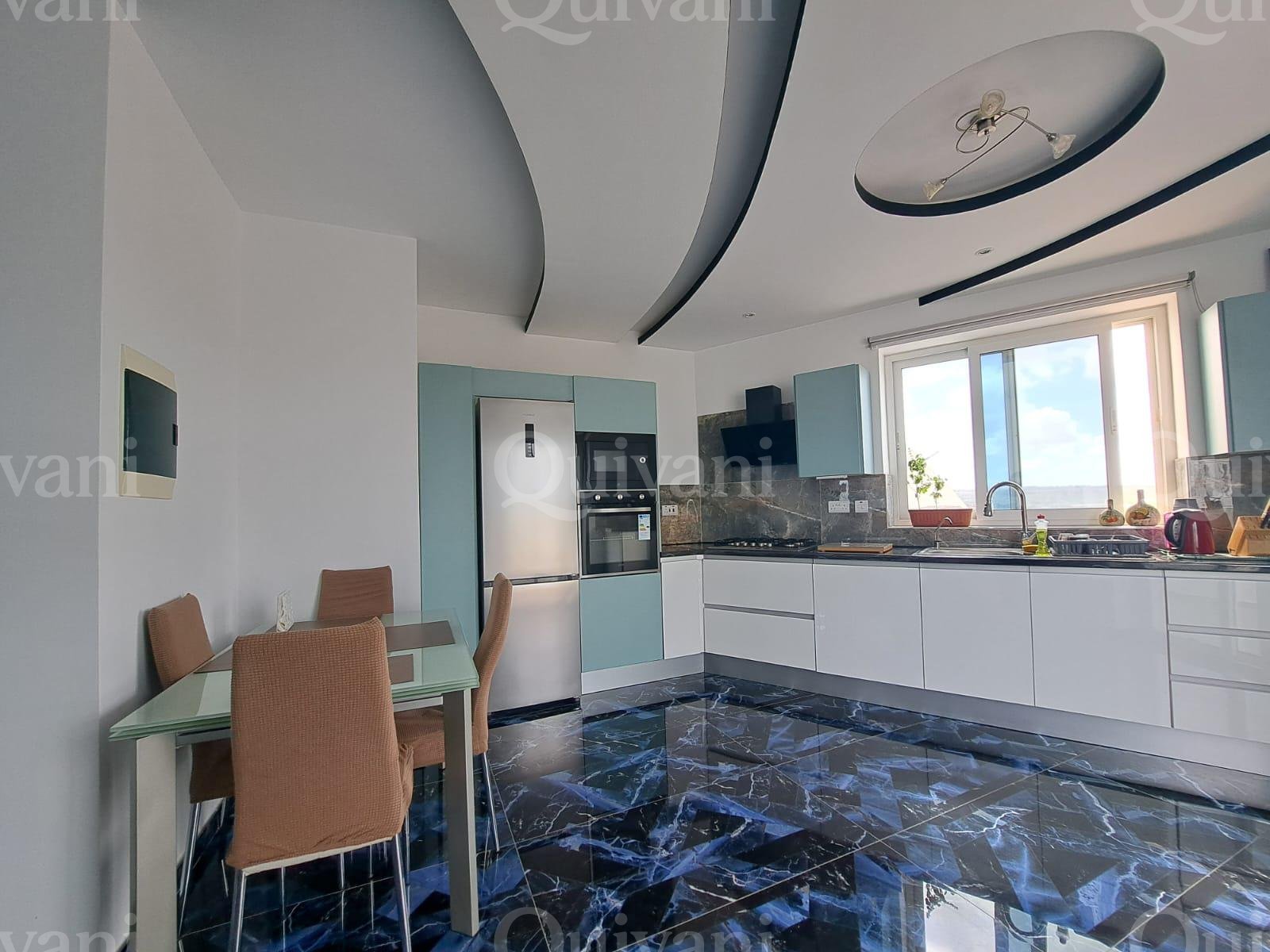 Qawra, Furnished Penthouse + Airspace