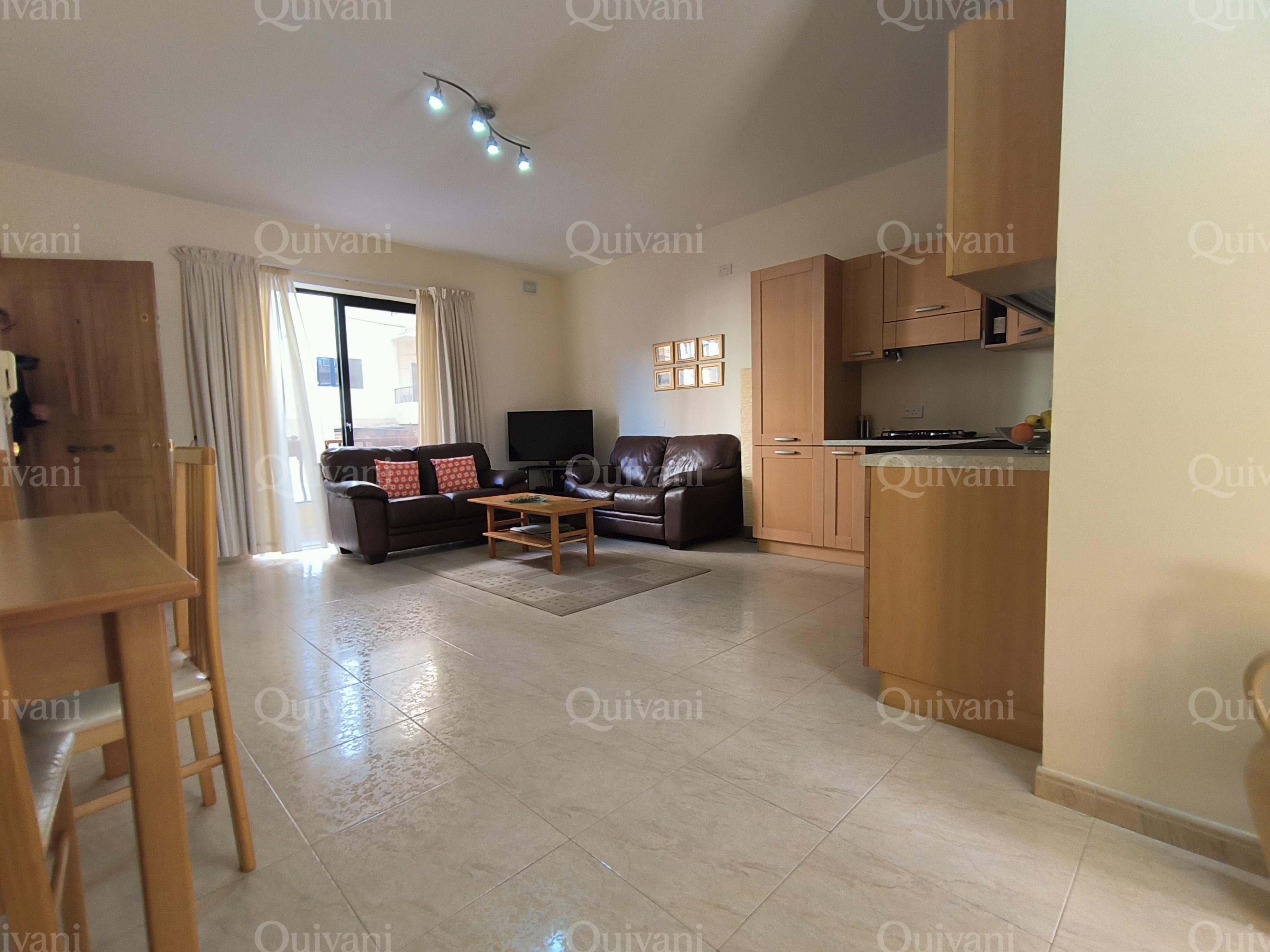 Qawra, Furnished Apartment
