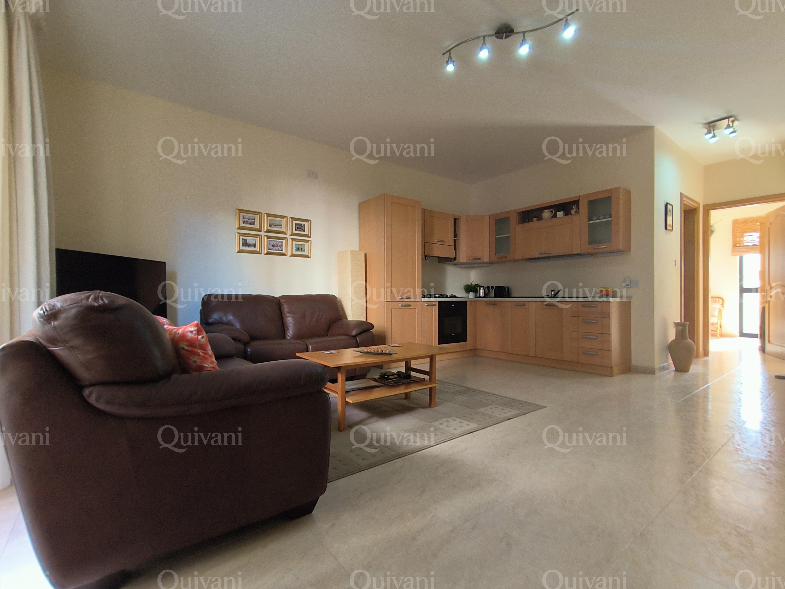 Qawra, Furnished Apartment