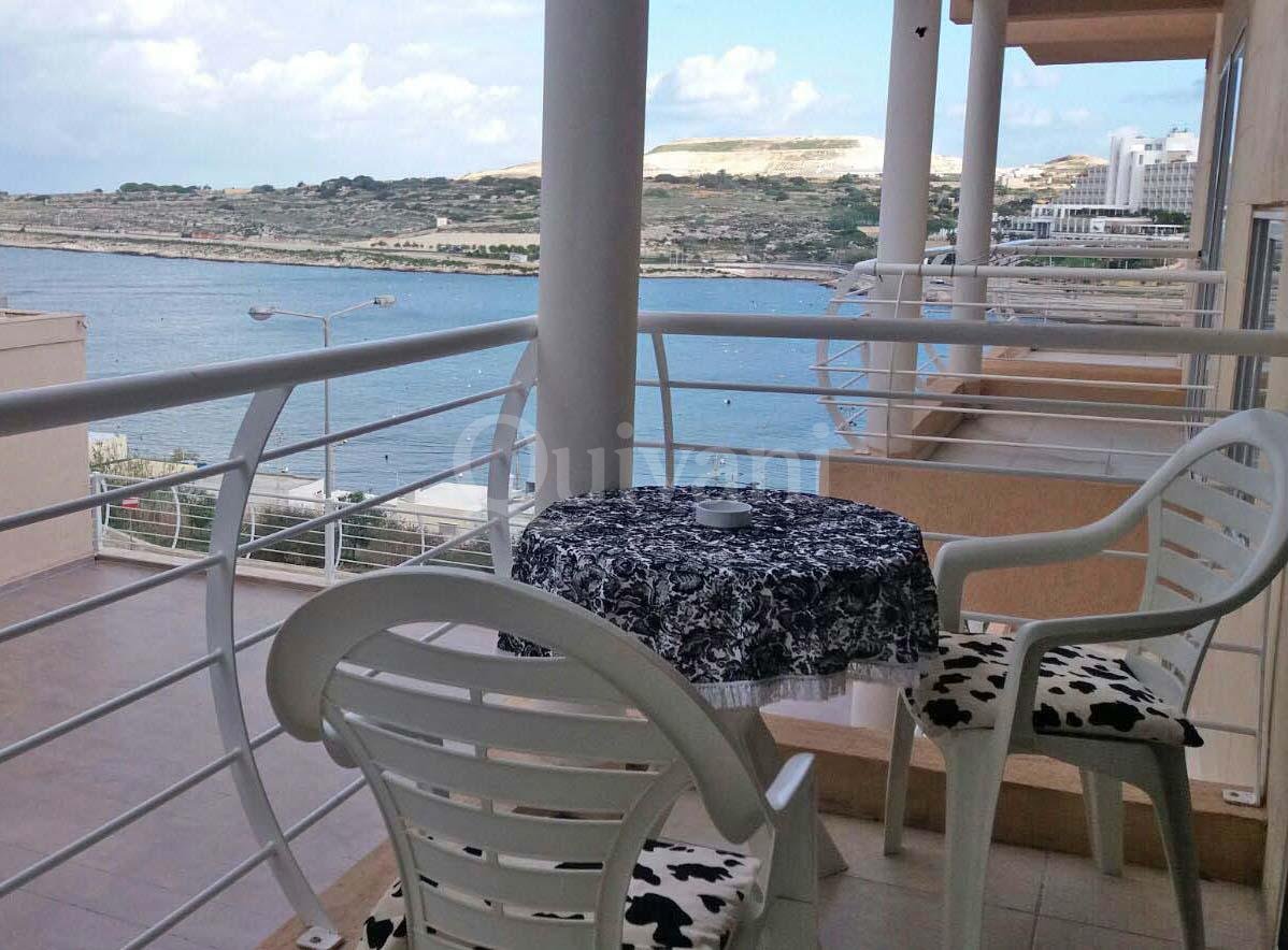 Qawra, Furnished Apartment