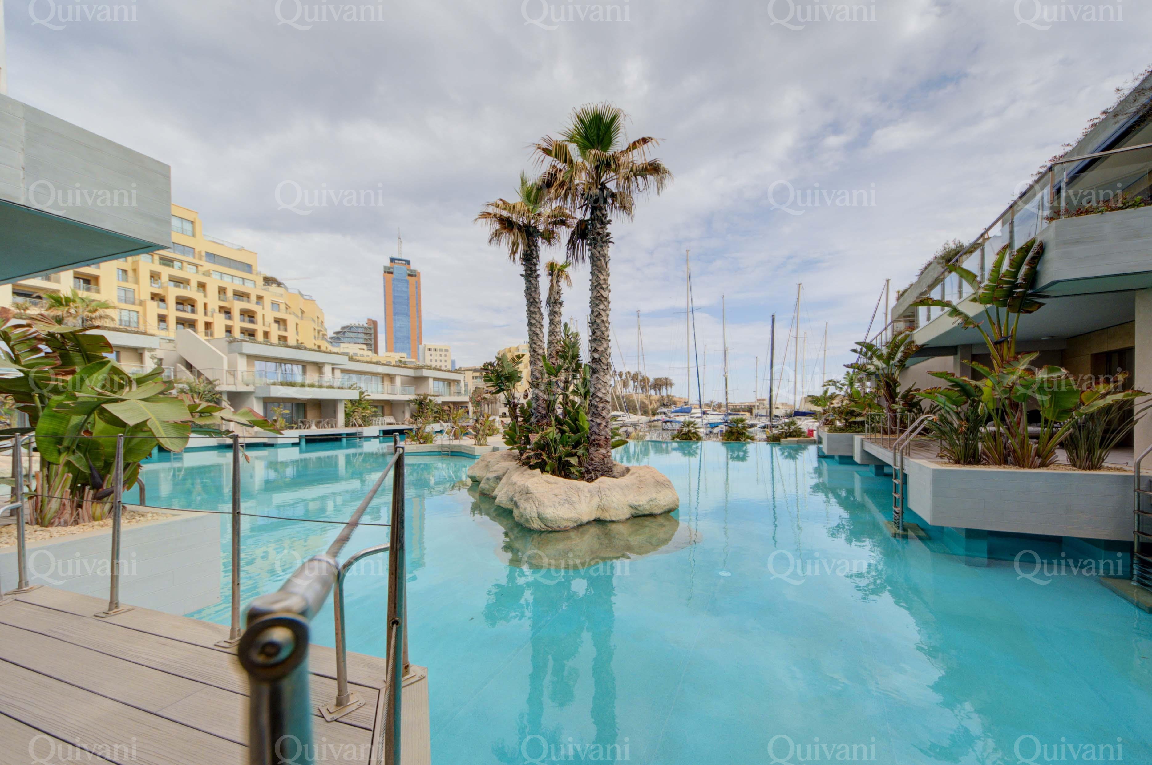 Portomaso Laguna, Furnished Apartment