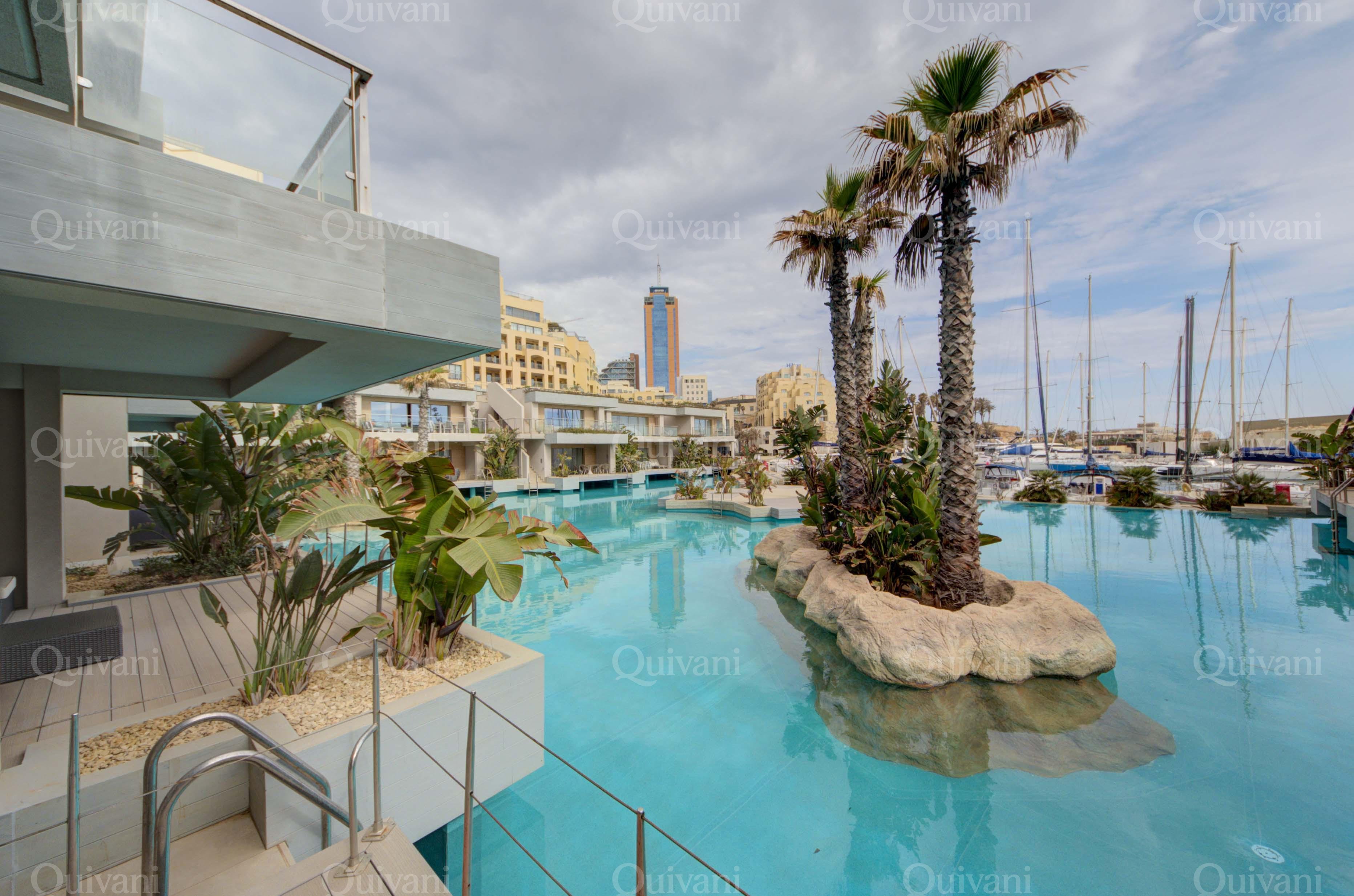 Portomaso Laguna, Furnished Apartment
