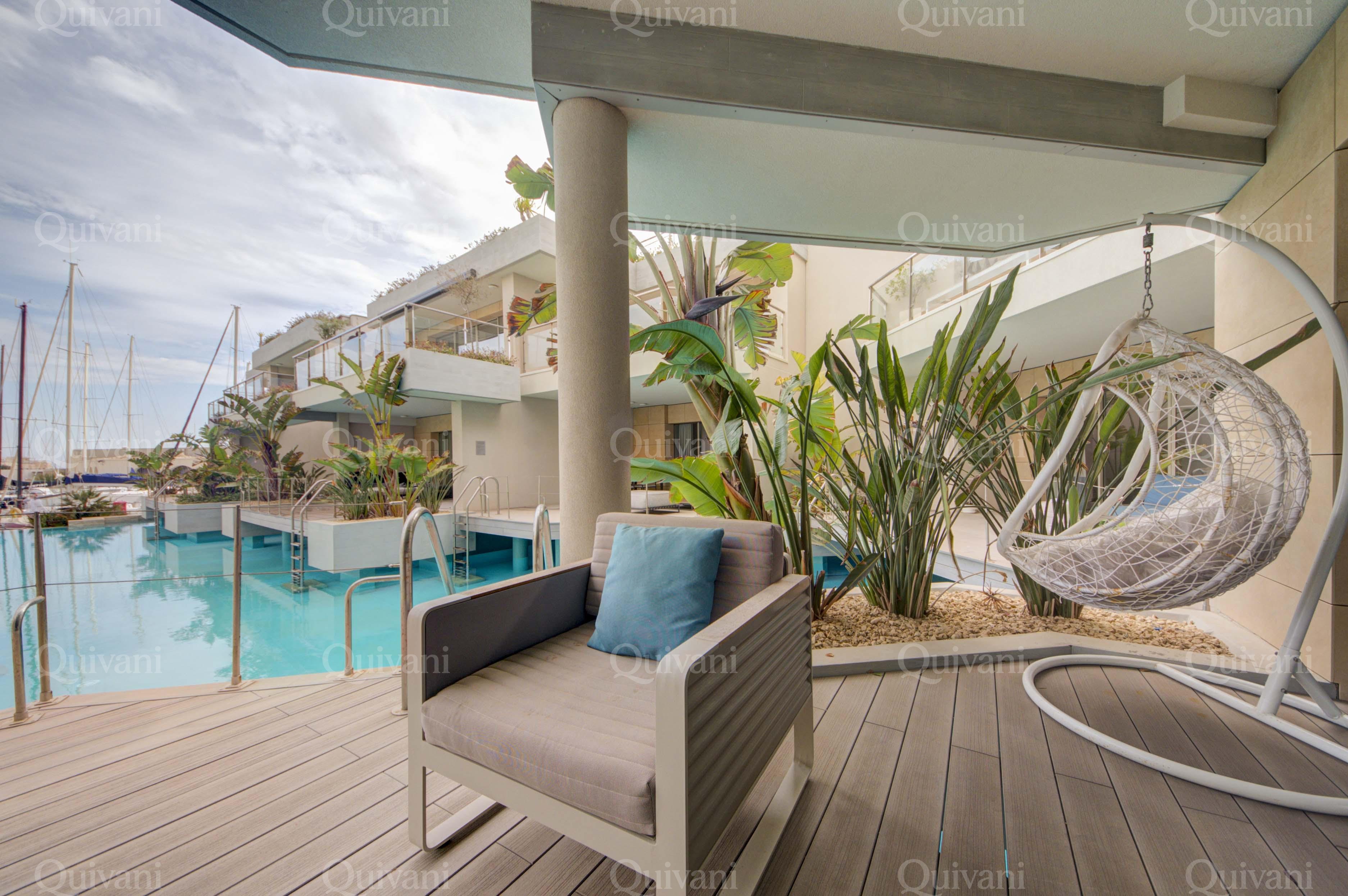 Portomaso Laguna, Furnished Apartment