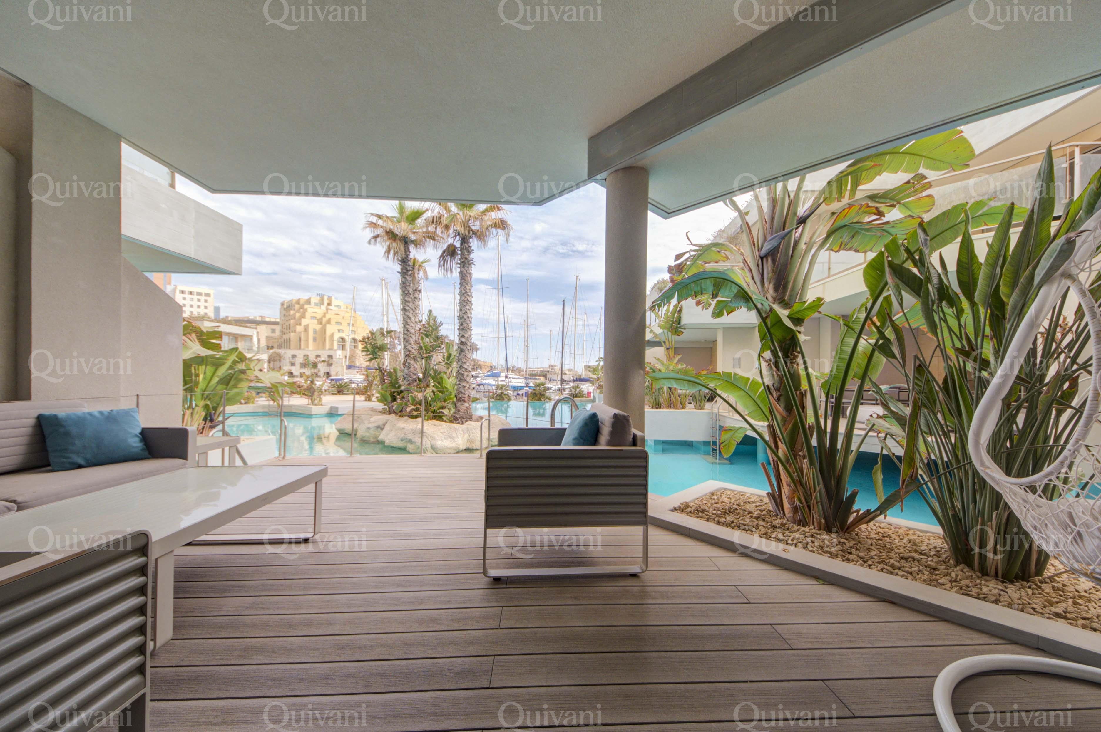 Portomaso Laguna, Furnished Apartment