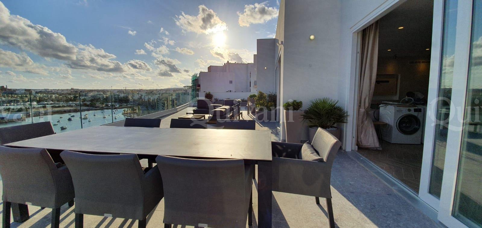Sliema, Furnished Penthouse