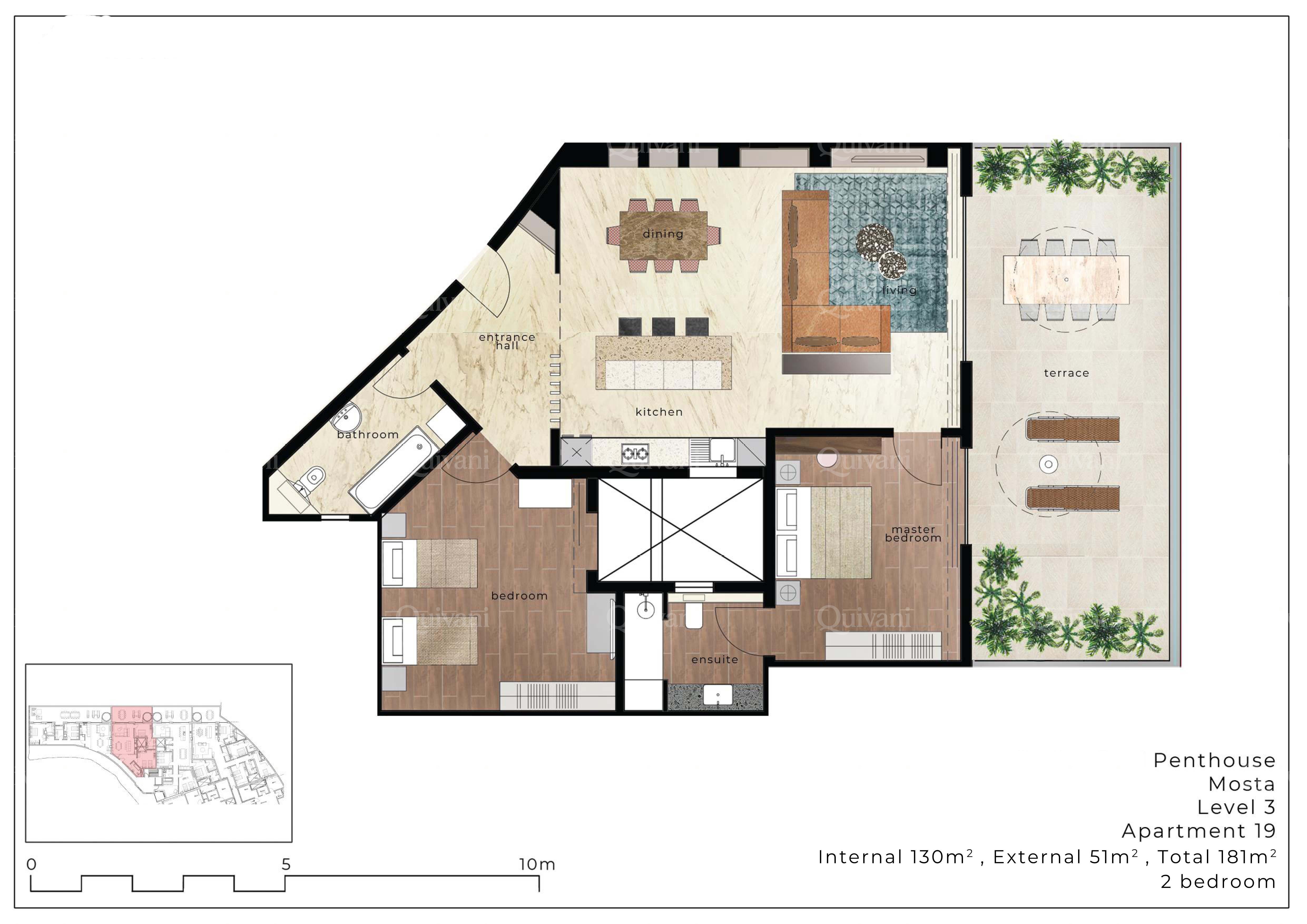 Mosta, Furnished Apartment