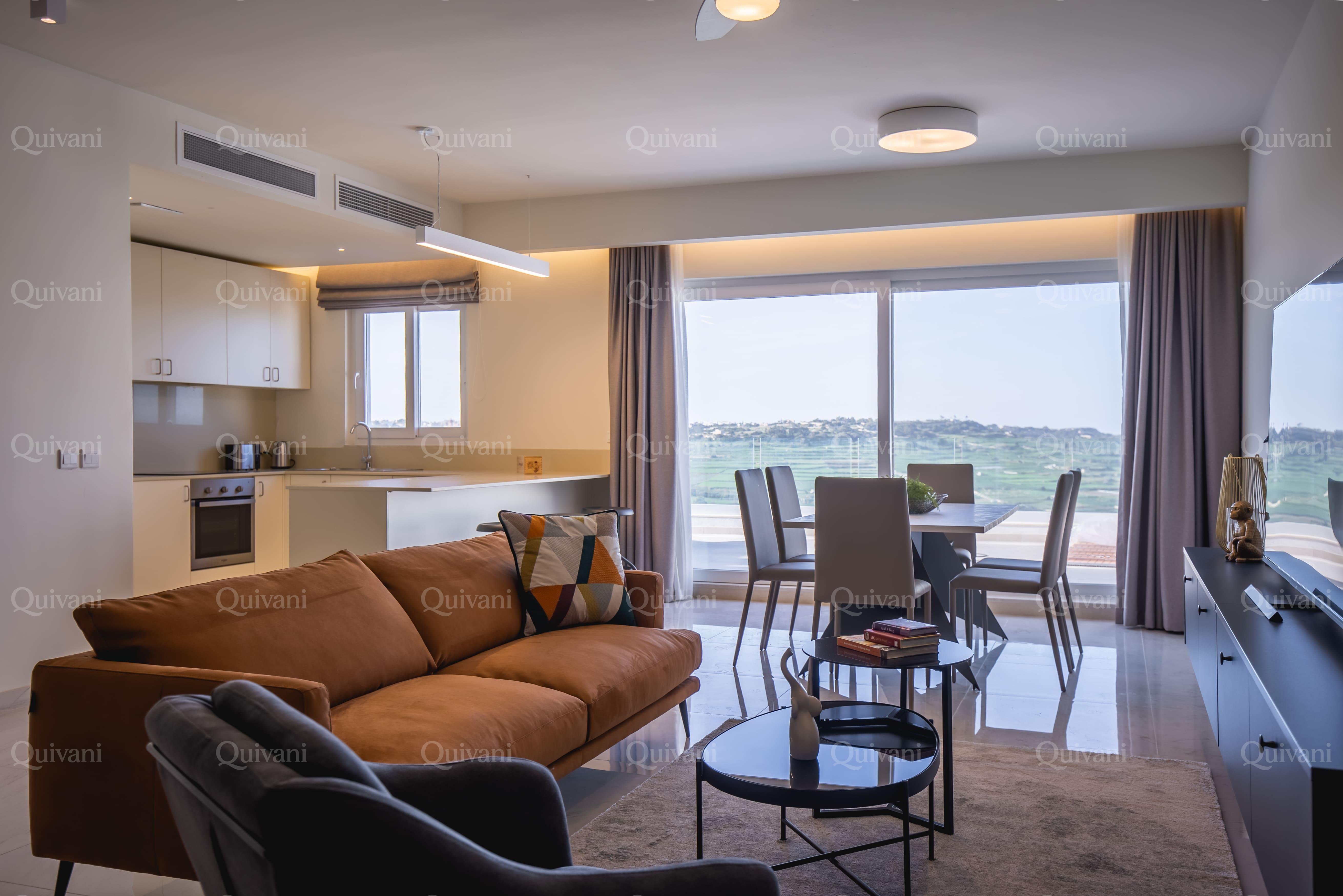 Mosta, Furnished Penthouse