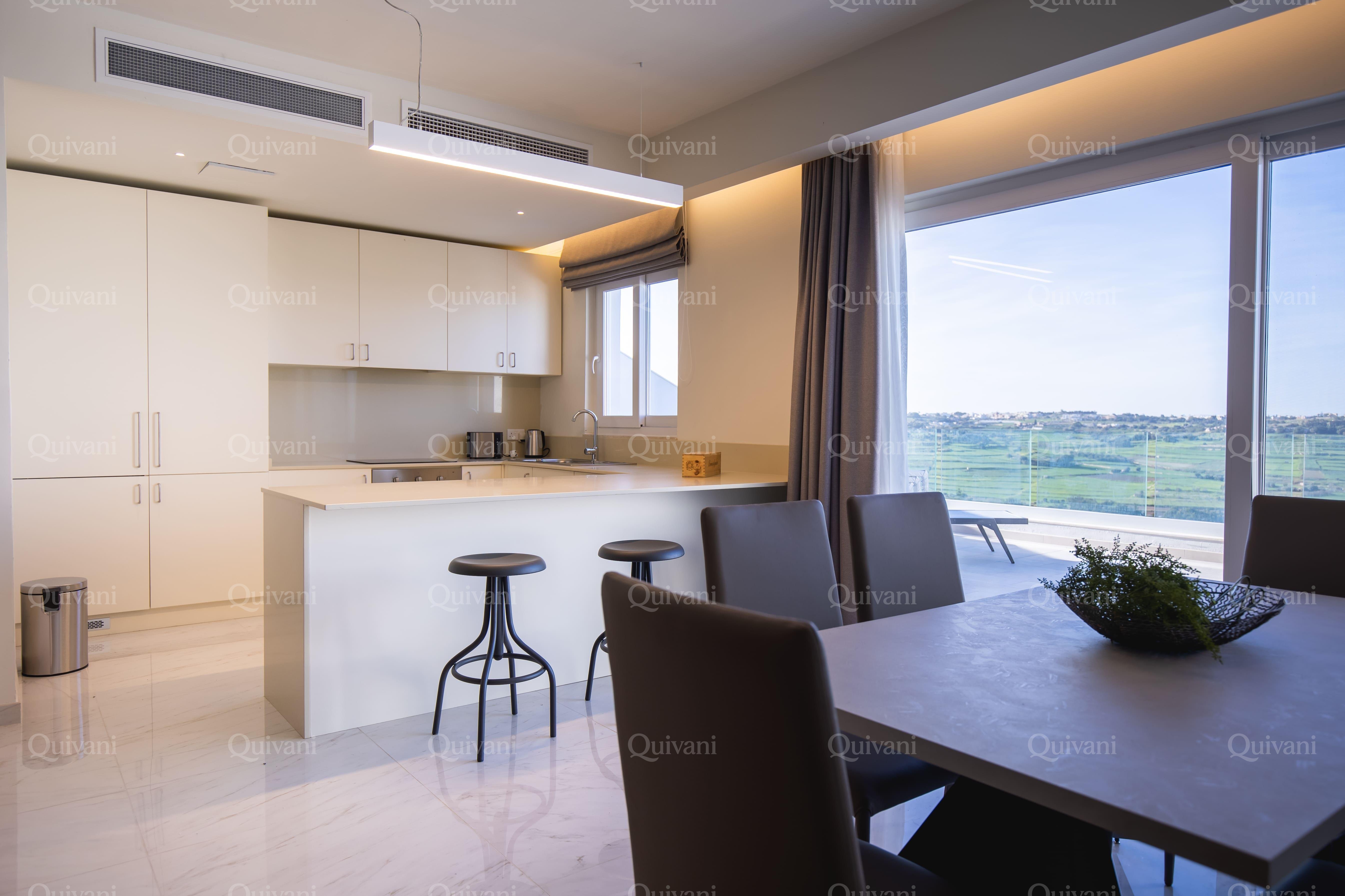 Mosta, Furnished Penthouse