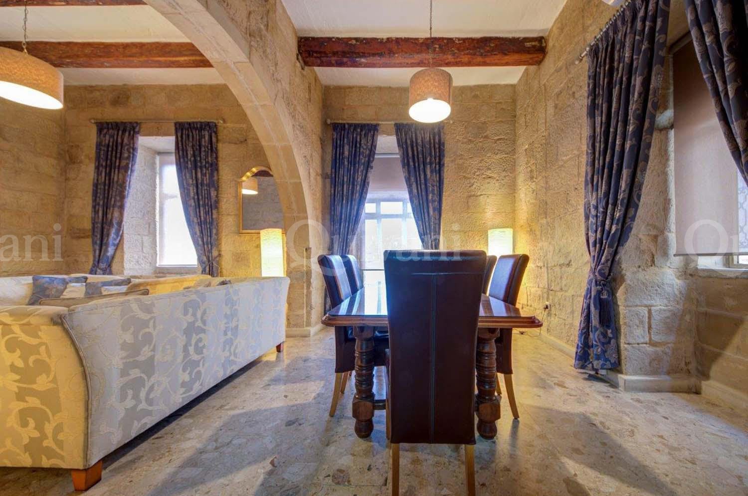Senglea, Seafront Townhouse with Permit for Another Level