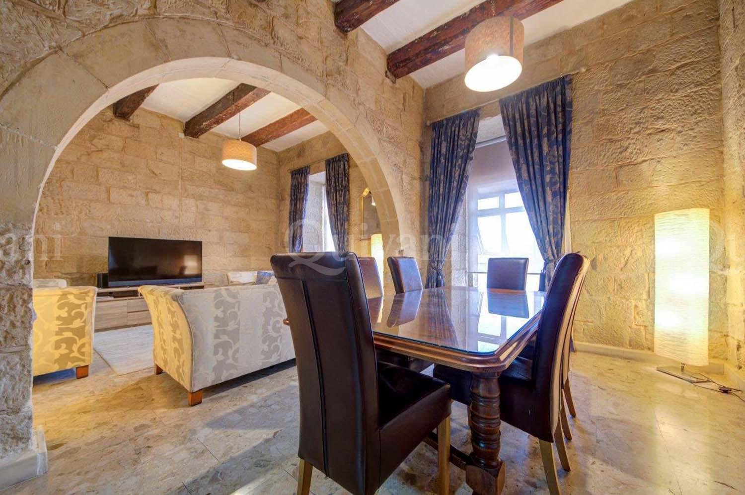 Senglea, Seafront Townhouse with Permit for Another Level