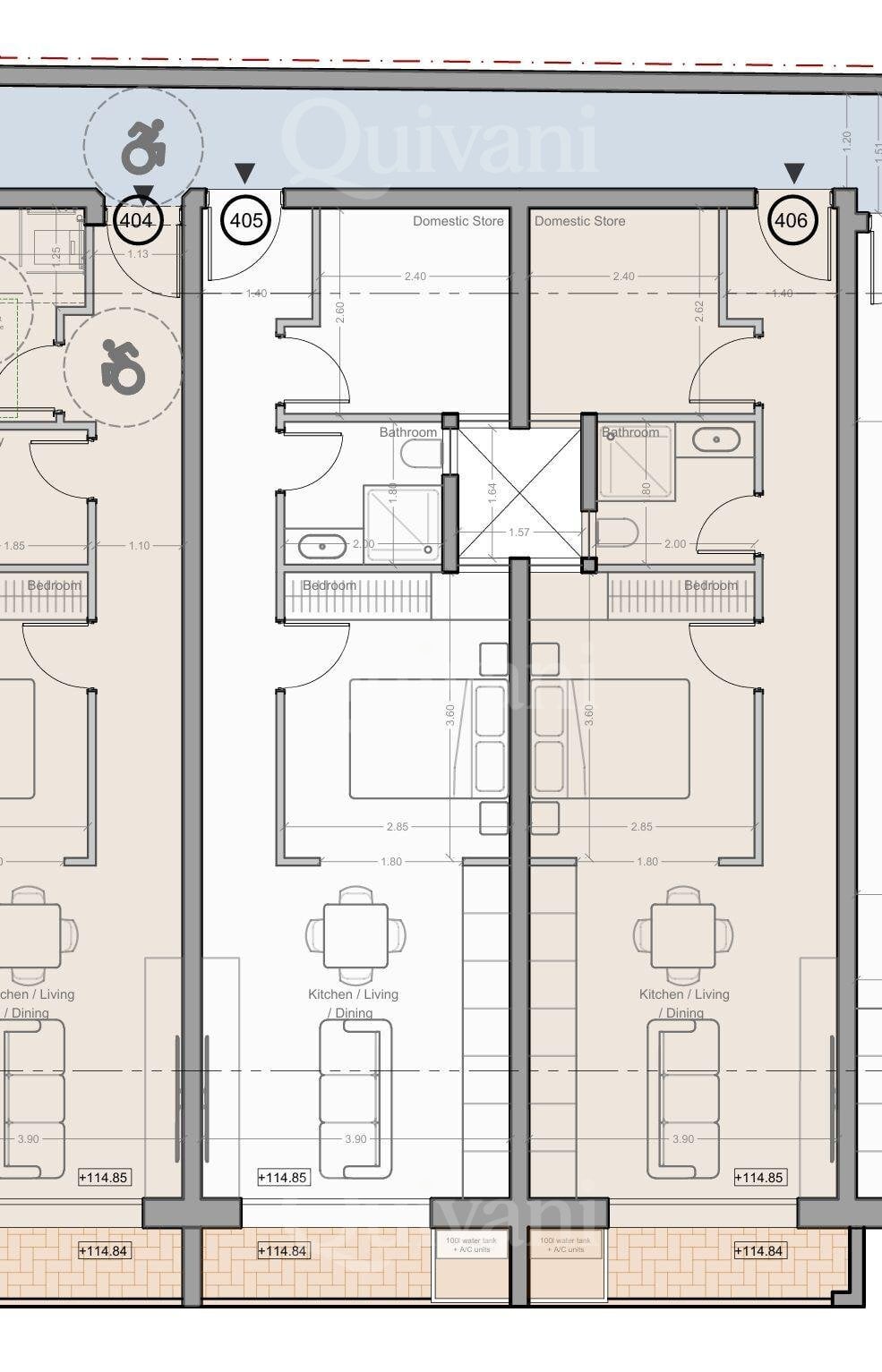 Msida, Shell form, Apartment