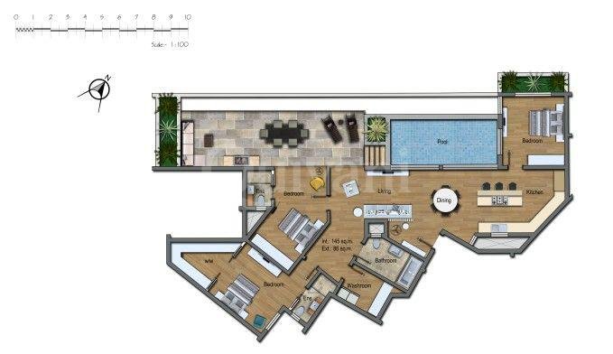 Luxury Penthouse in Prime Central Location