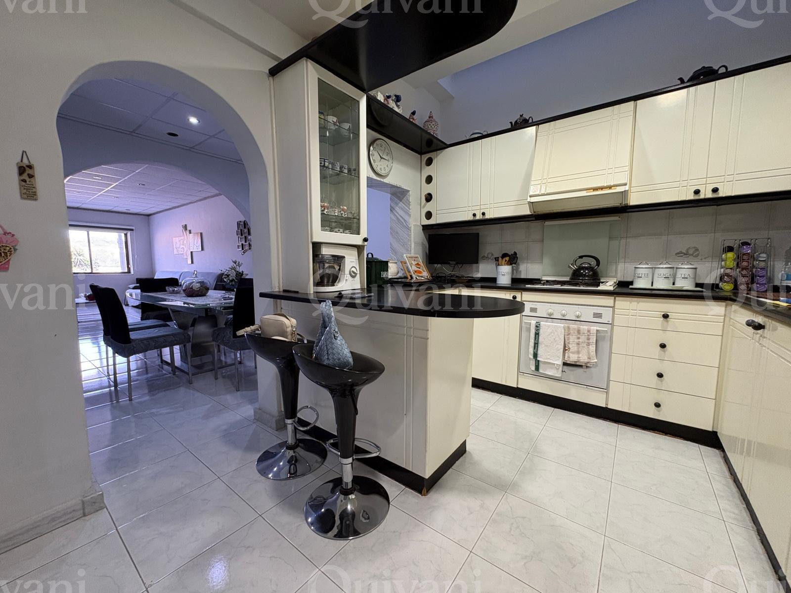 Ground Floor Elevated Maisonette + Interconnected semi-basement Garage