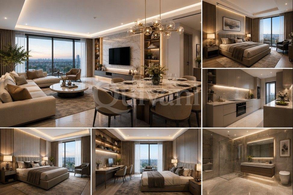 ORA Residence - Luxury 3 Bed, 3 Bathroom Apartment