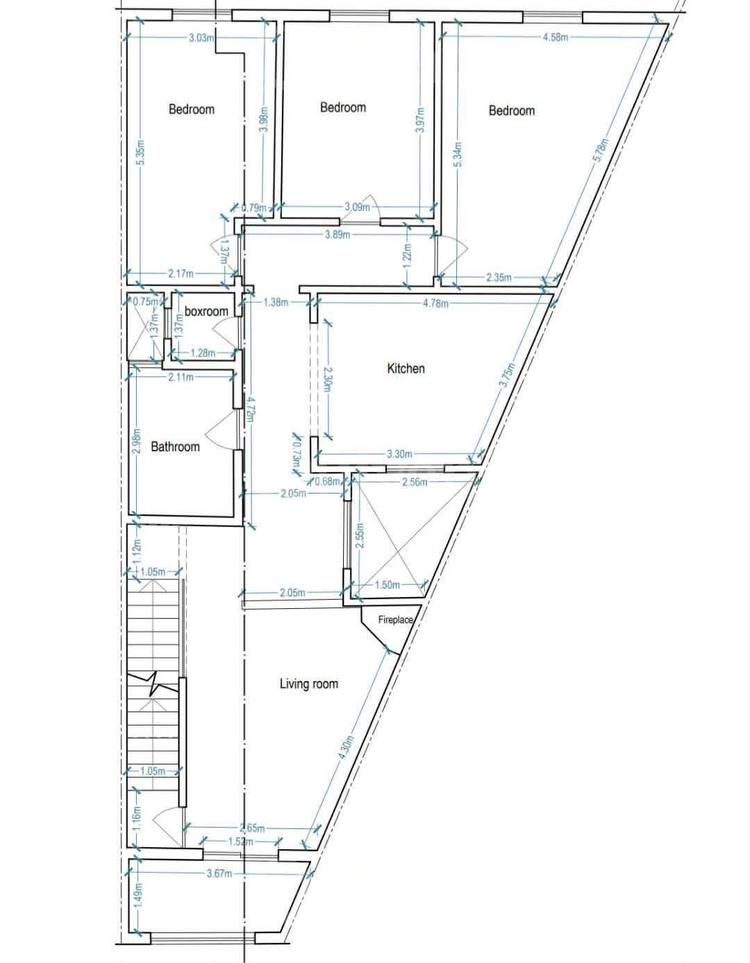 First Floor Maisonette with Airspace in Fgura