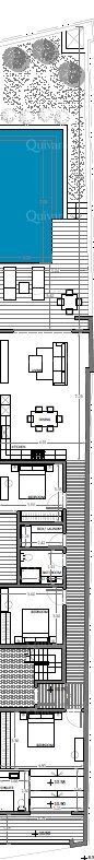 3 bedroom ground floor apartment with pool