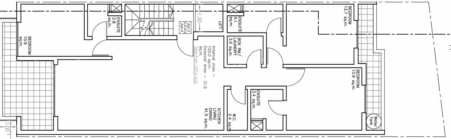 Mosta, Finished, Apartment
