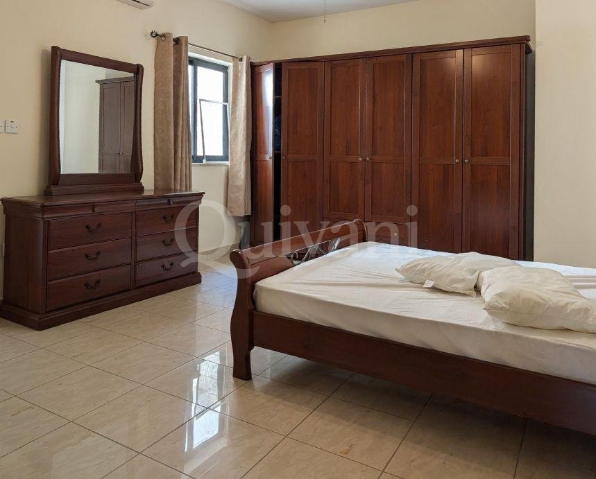 Spacious 3 Bed Furnished Apartment with interconnected Car Space Included