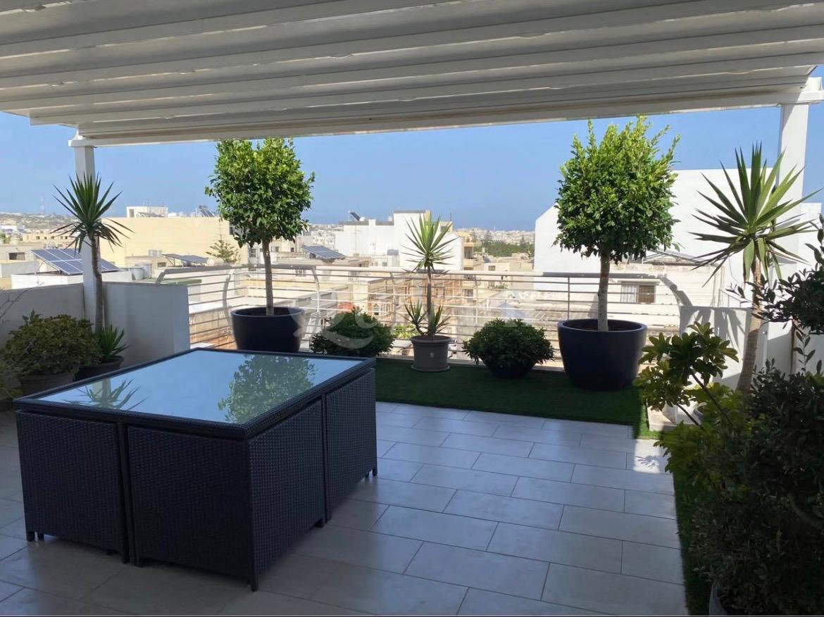 ATTARD – Spacious Fully Furnished Penthouse + Airspace and Car Parking Space