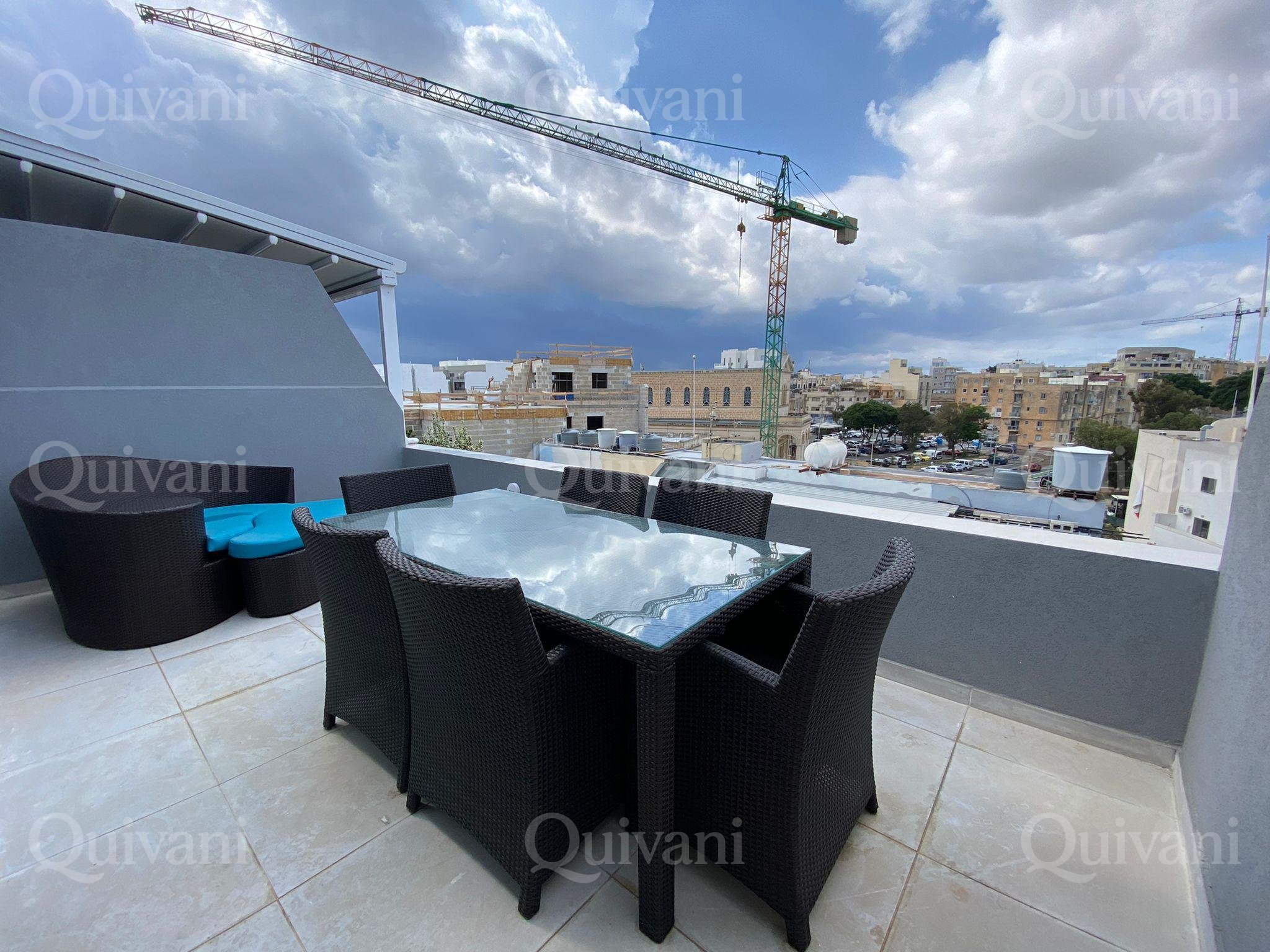 San Gwann, Furnished Penthouse