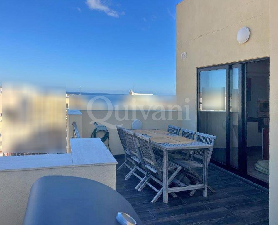 Bugibba, Furnished Penthouse